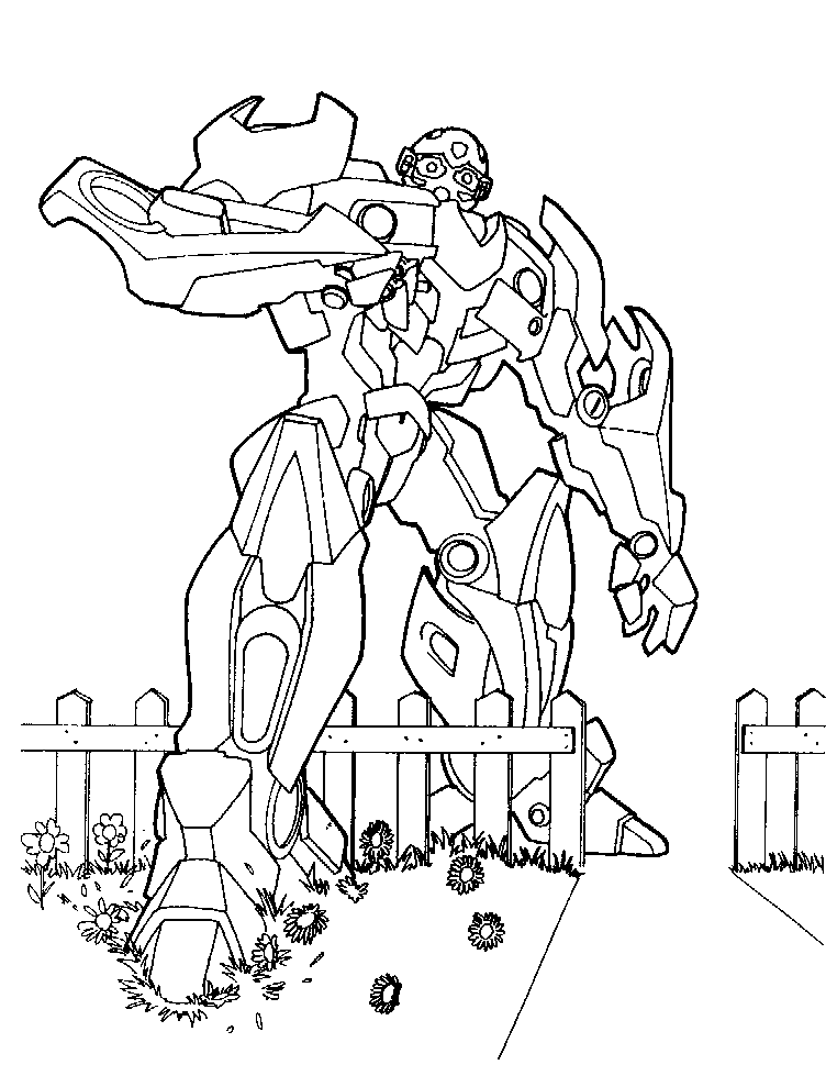 Transformers coloring pages