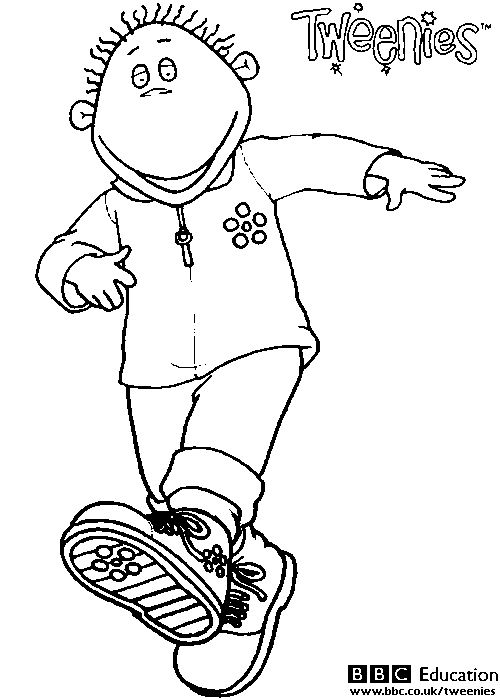 Tweenies coloring pages