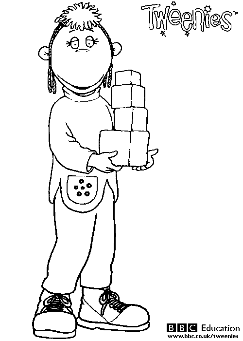 Tweenies coloring pages