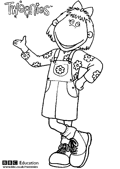 Tweenies coloring pages