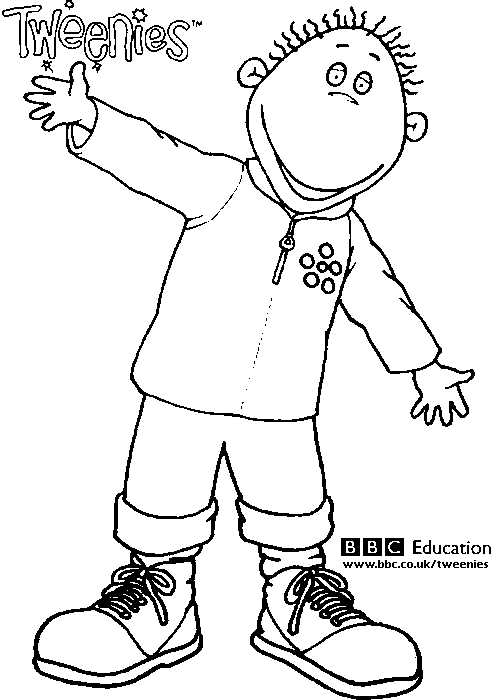 Tweenies coloring pages