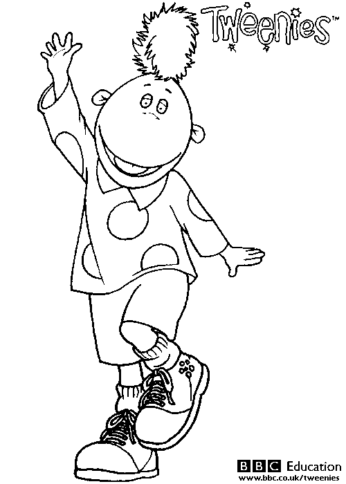 Tweenies coloring pages