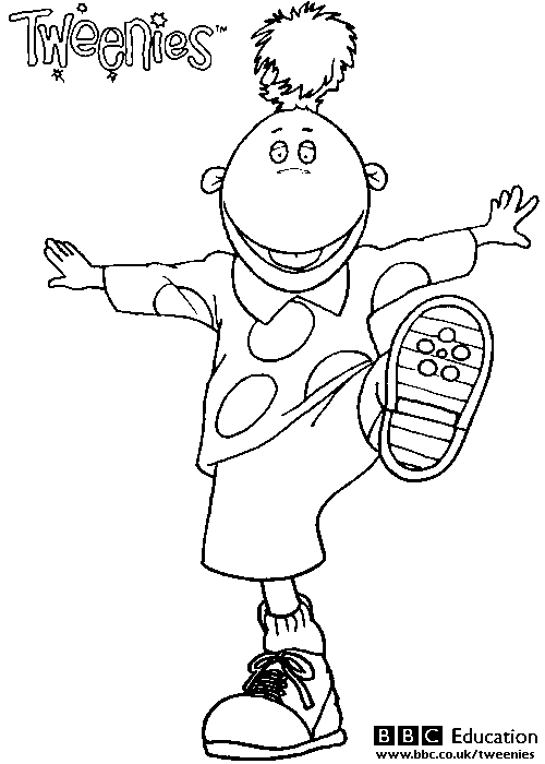 Tweenies coloring pages