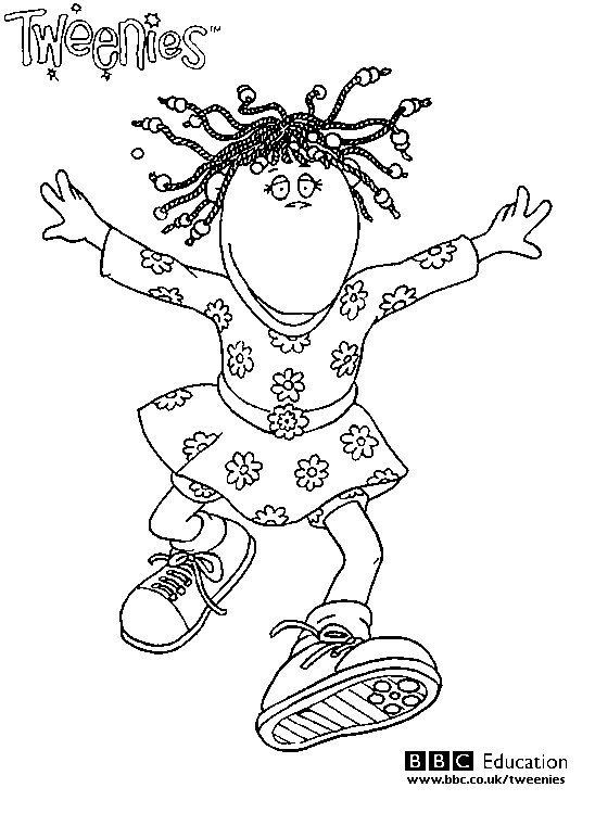 Tweenies coloring pages