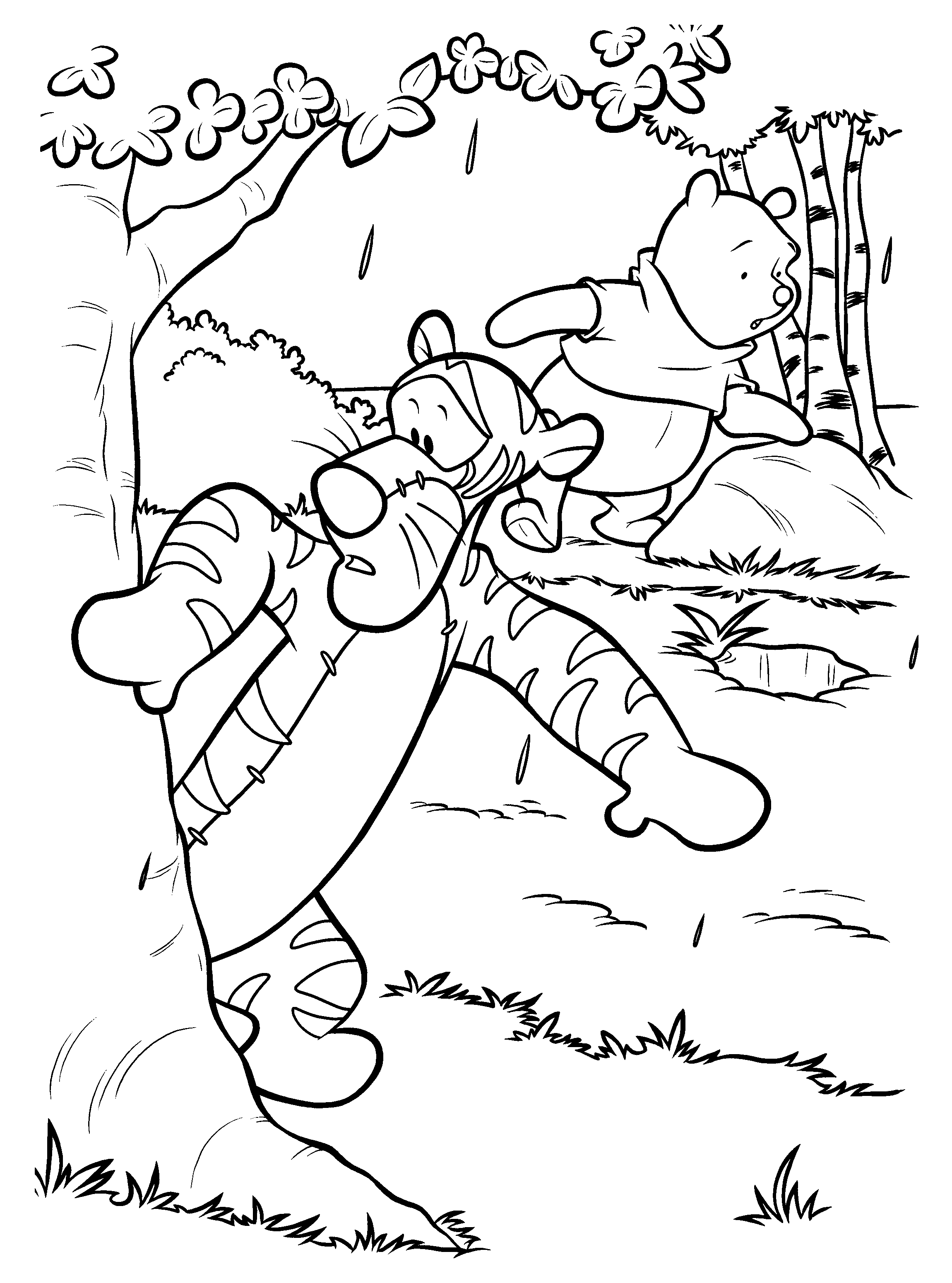 Winnie the pooh coloring pages