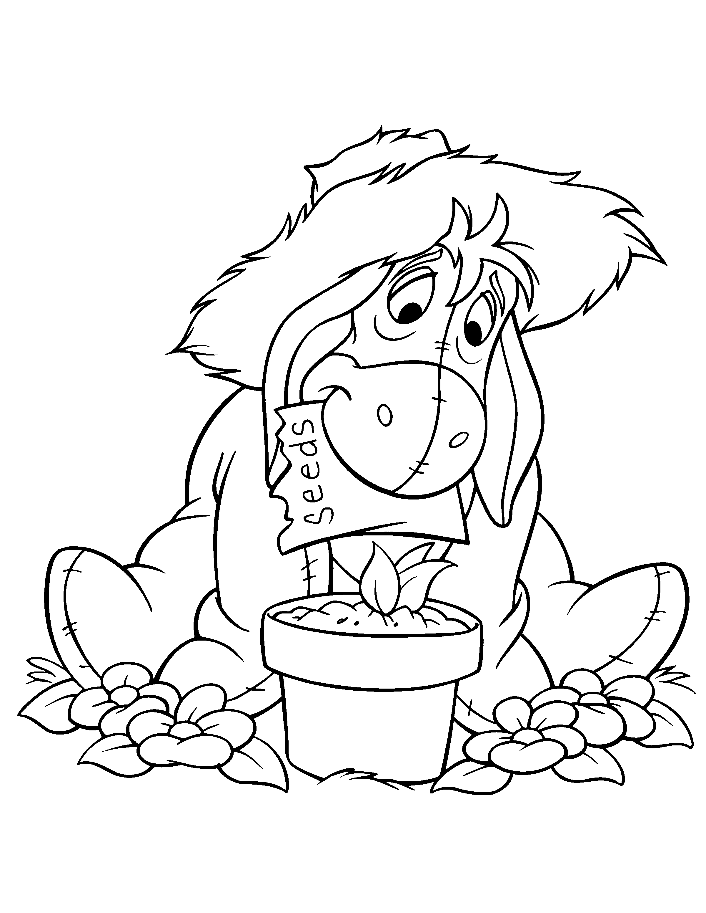 Winnie the pooh coloring pages