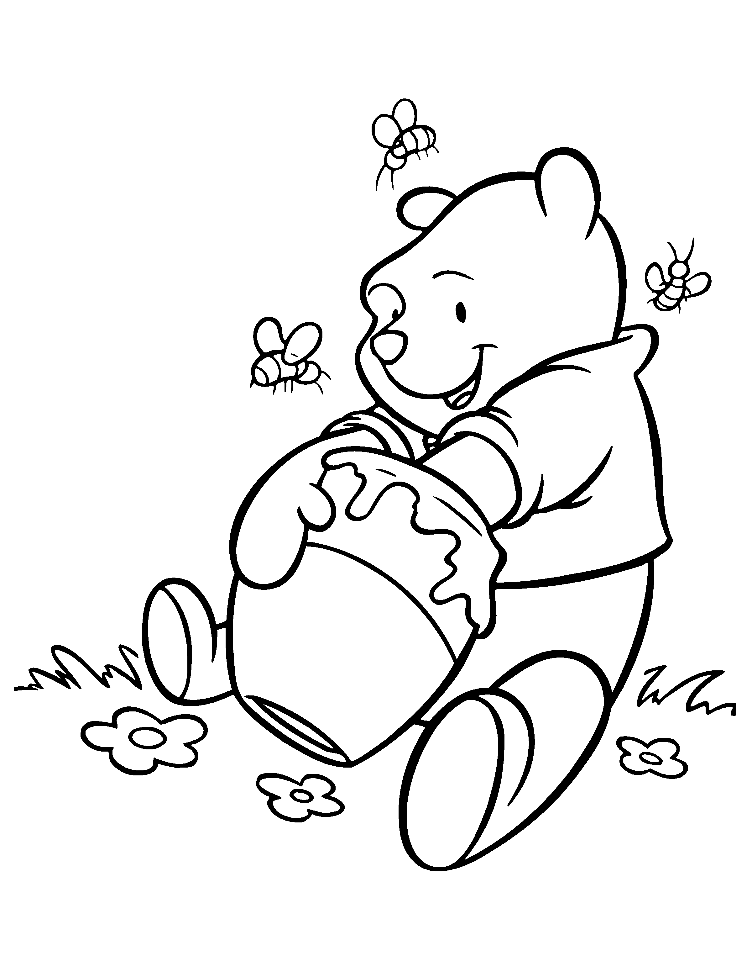 Winnie the pooh coloring pages