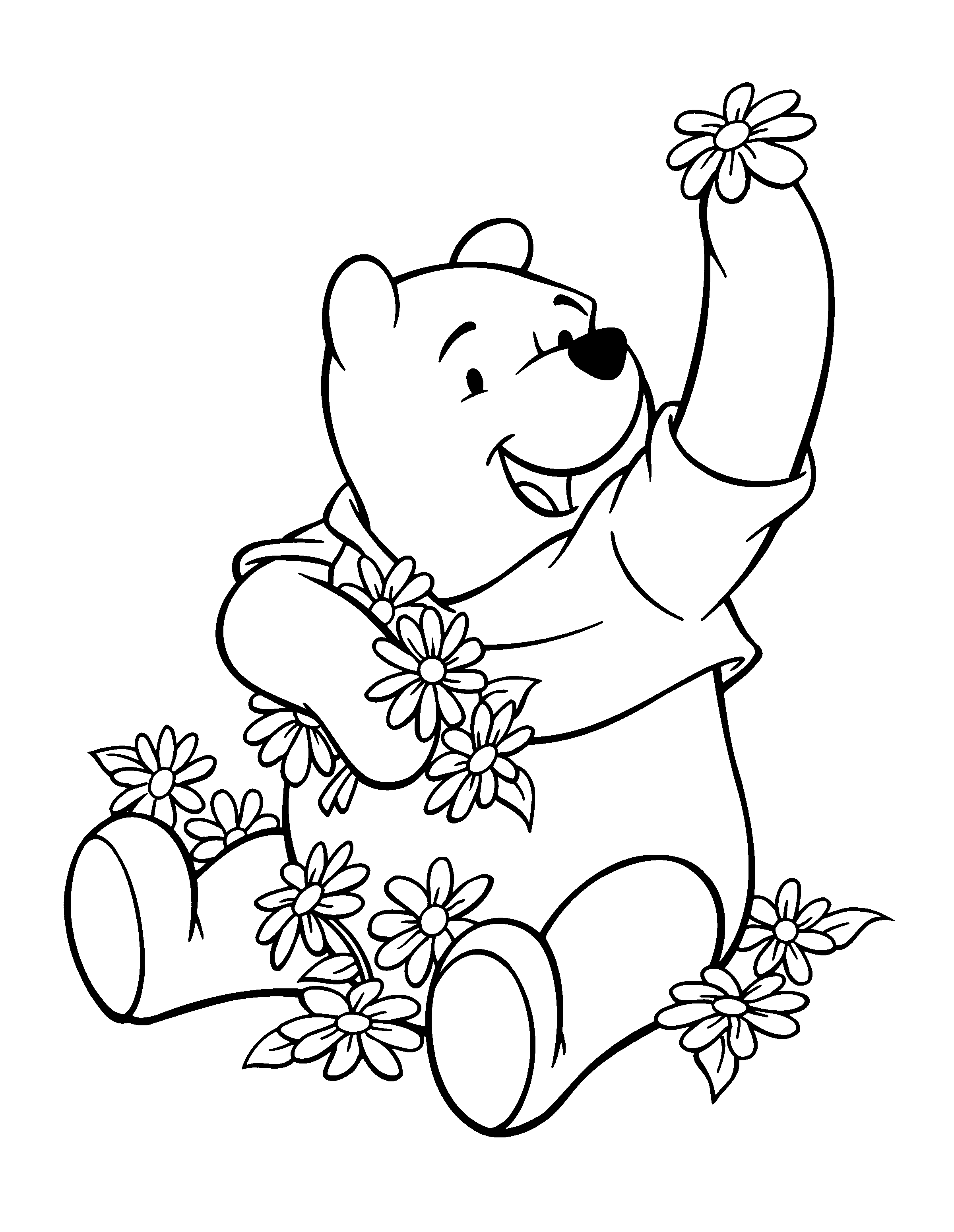 winnie the pooh coloring pages 118
