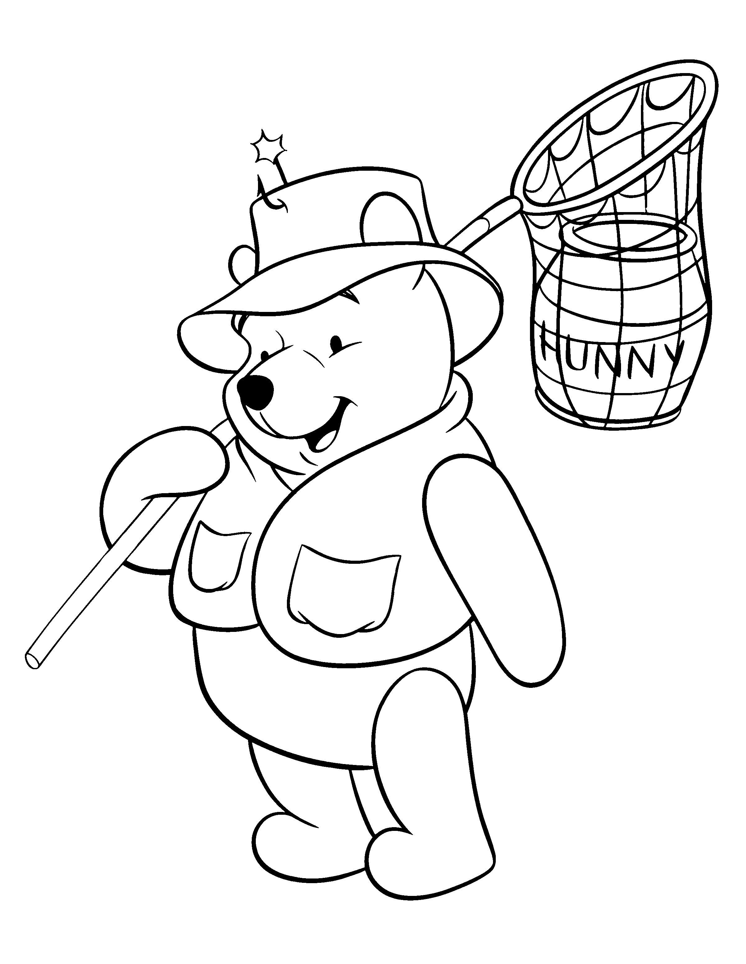 Winnie the pooh coloring pages