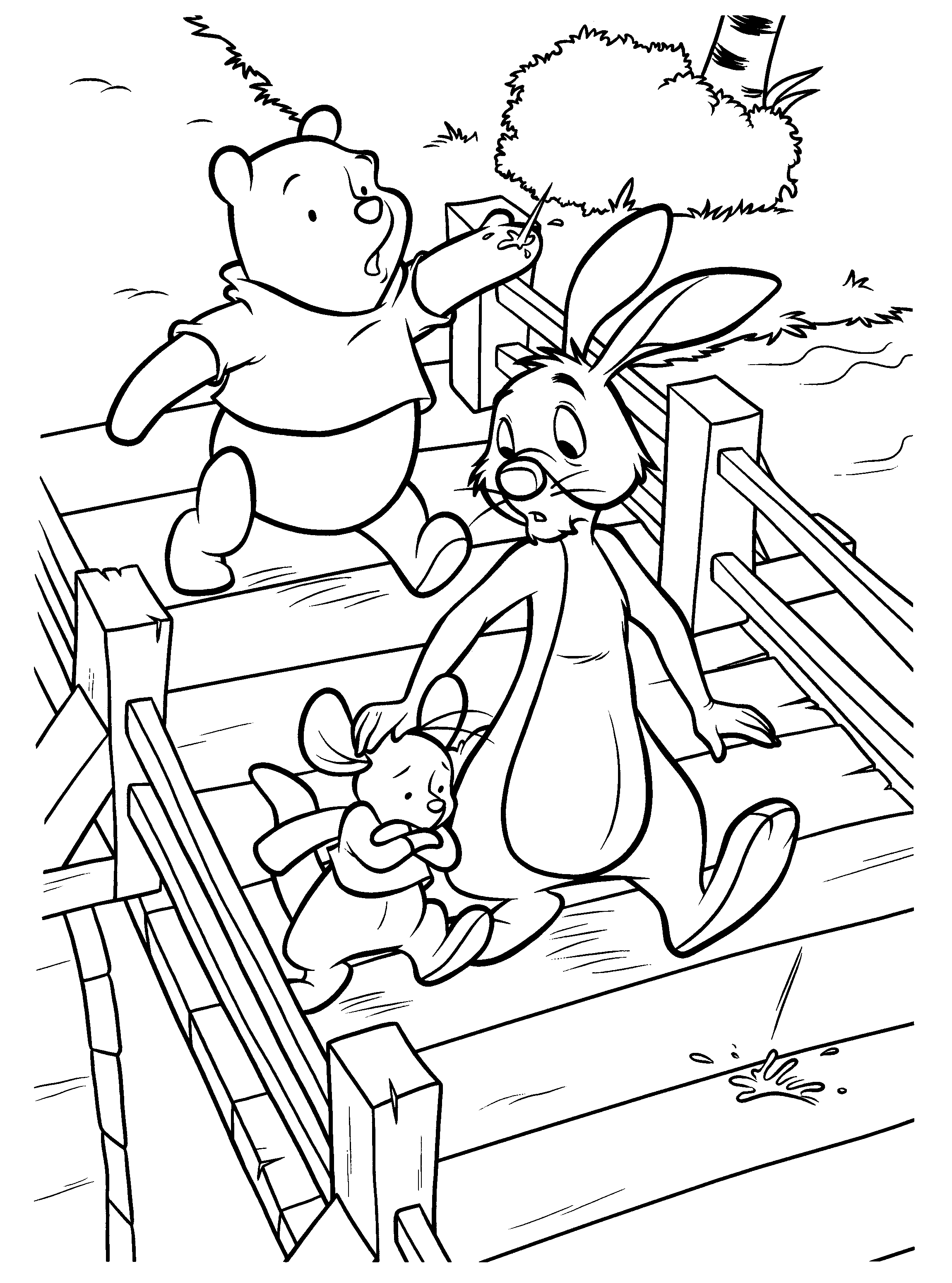 Winnie the pooh coloring pages