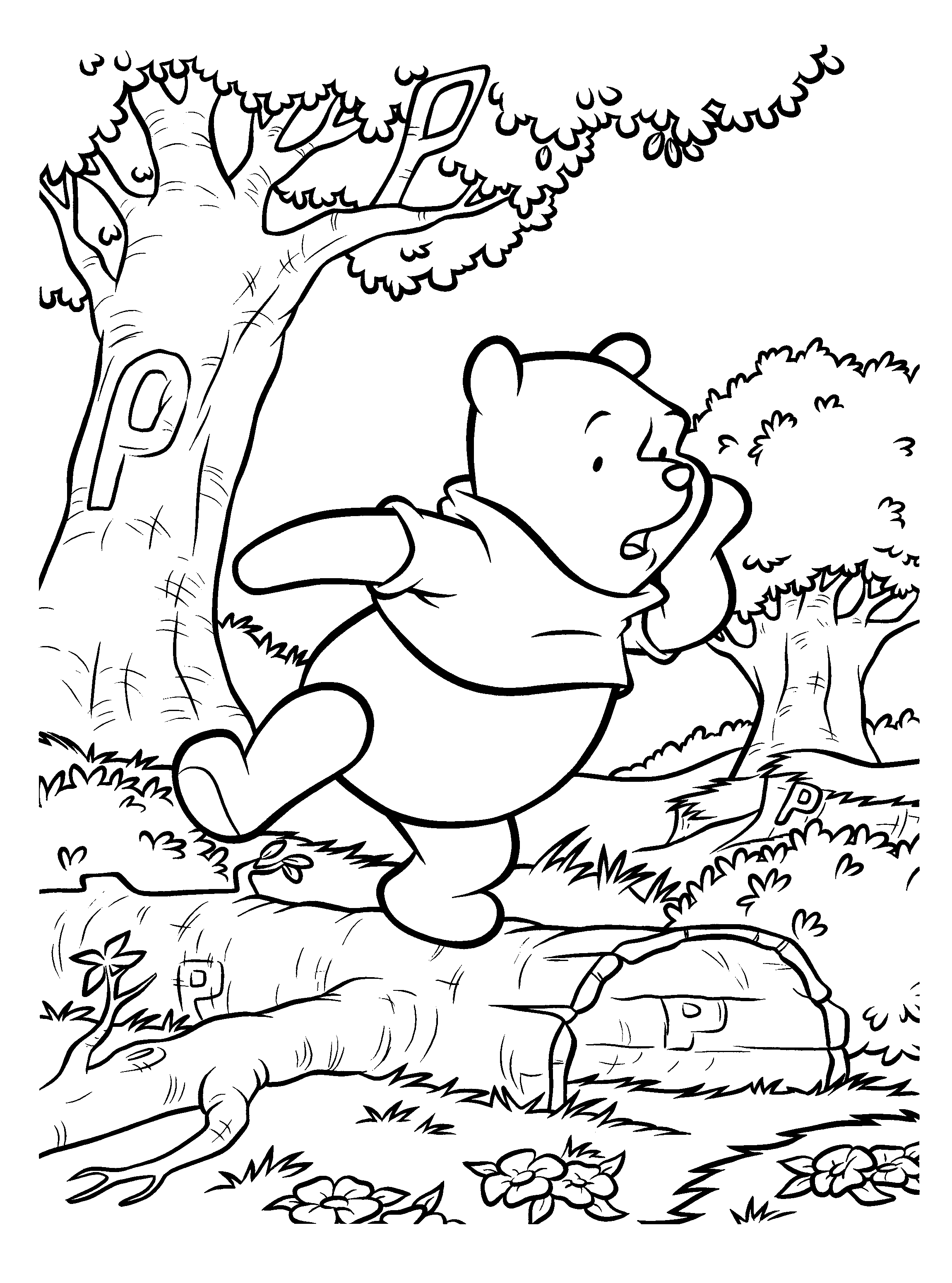 Winnie the pooh coloring pages