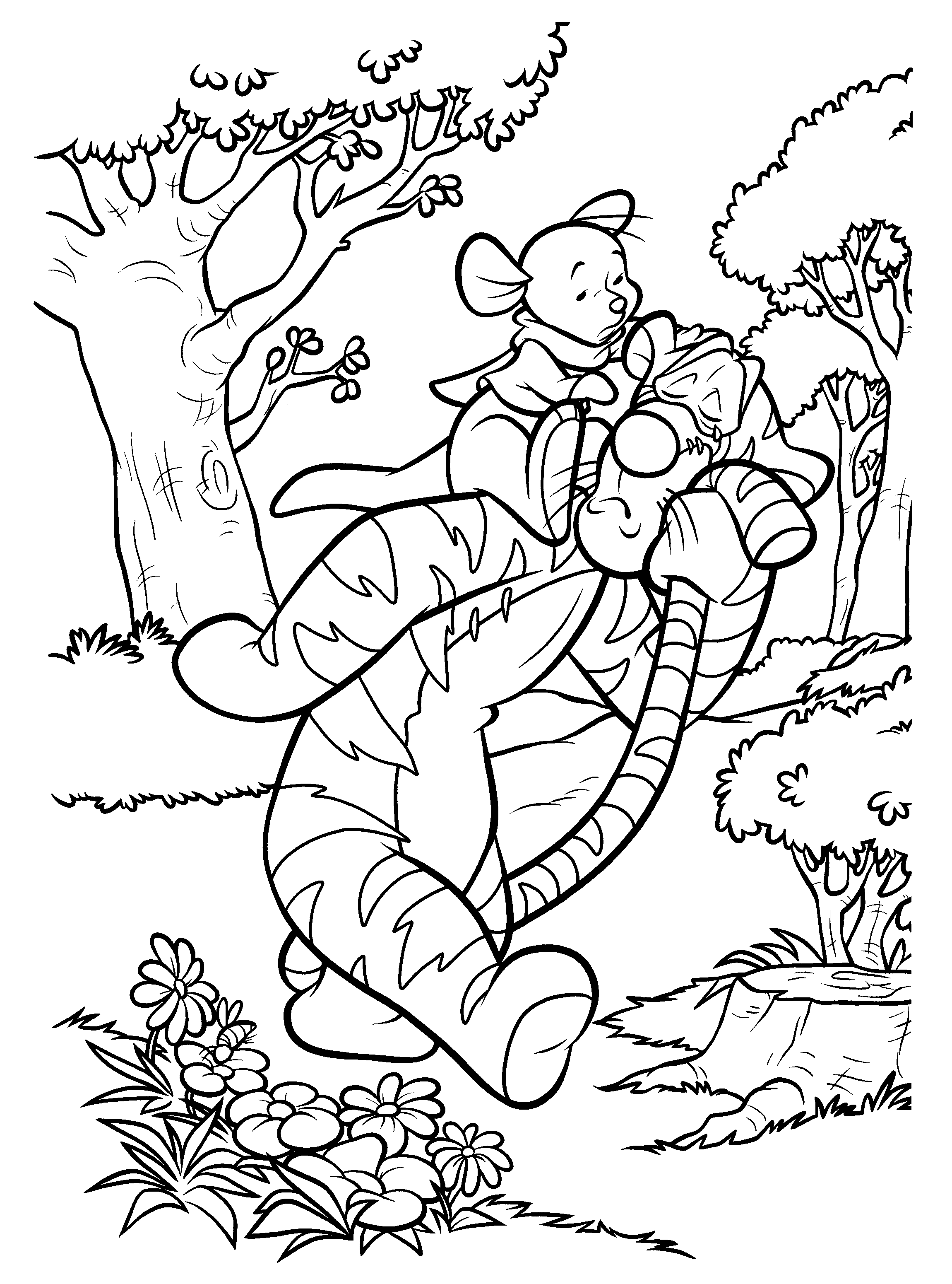 Winnie the pooh coloring pages