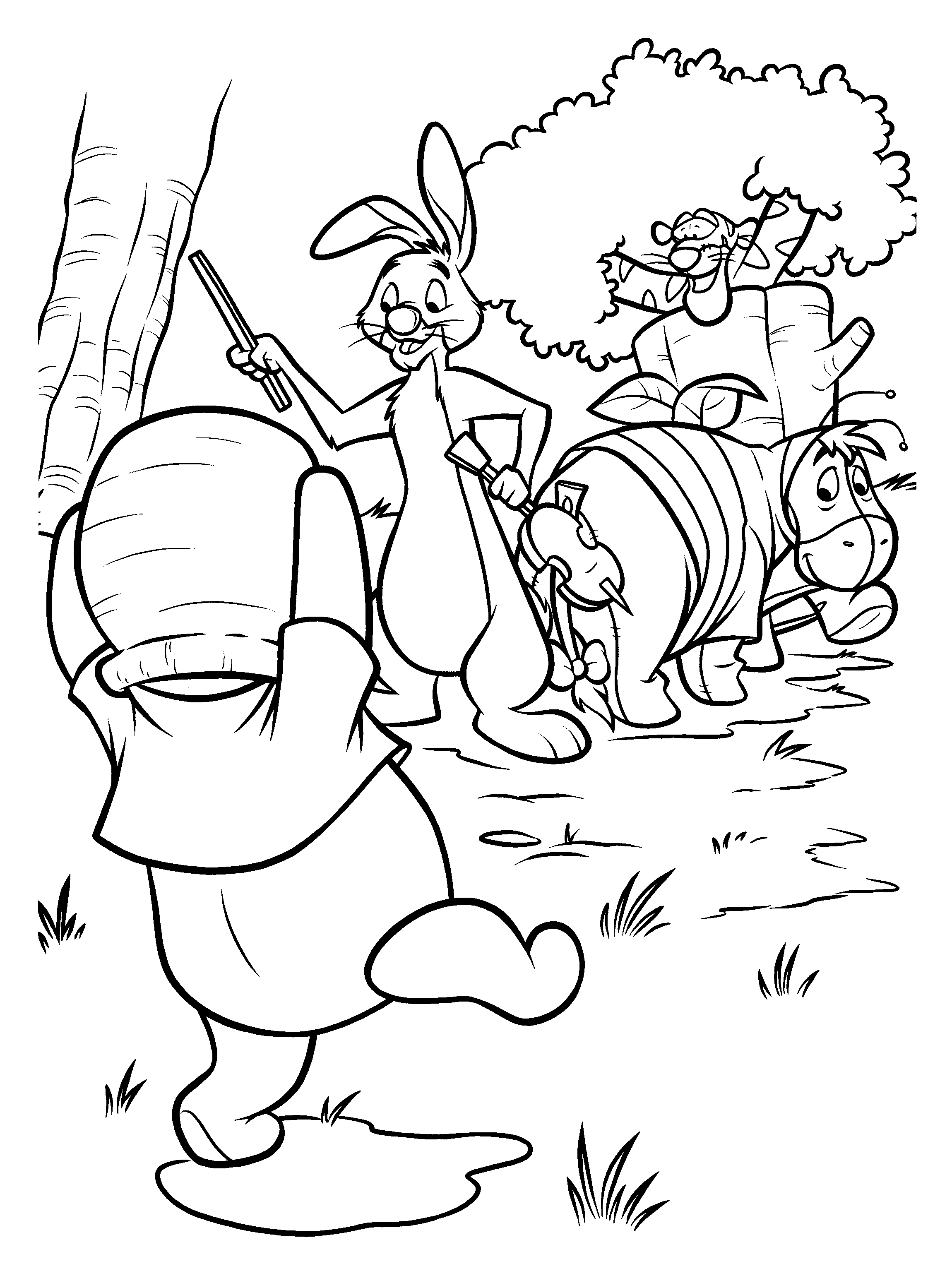 Winnie the pooh coloring pages