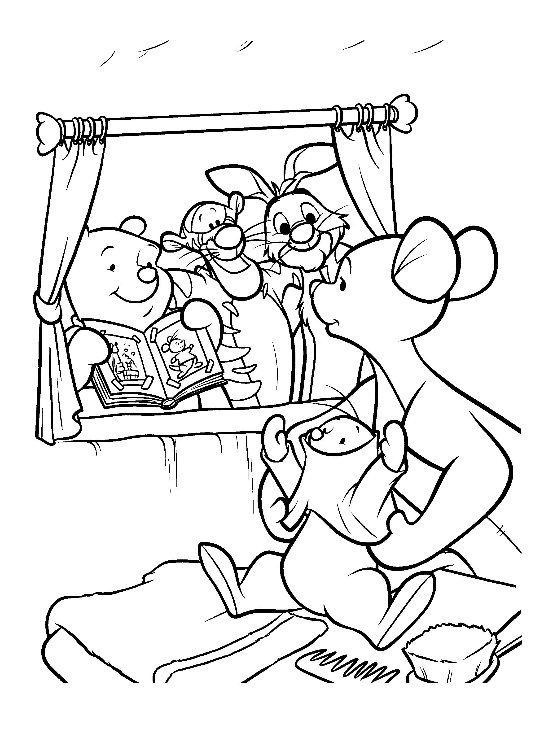 Winnie the pooh coloring pages