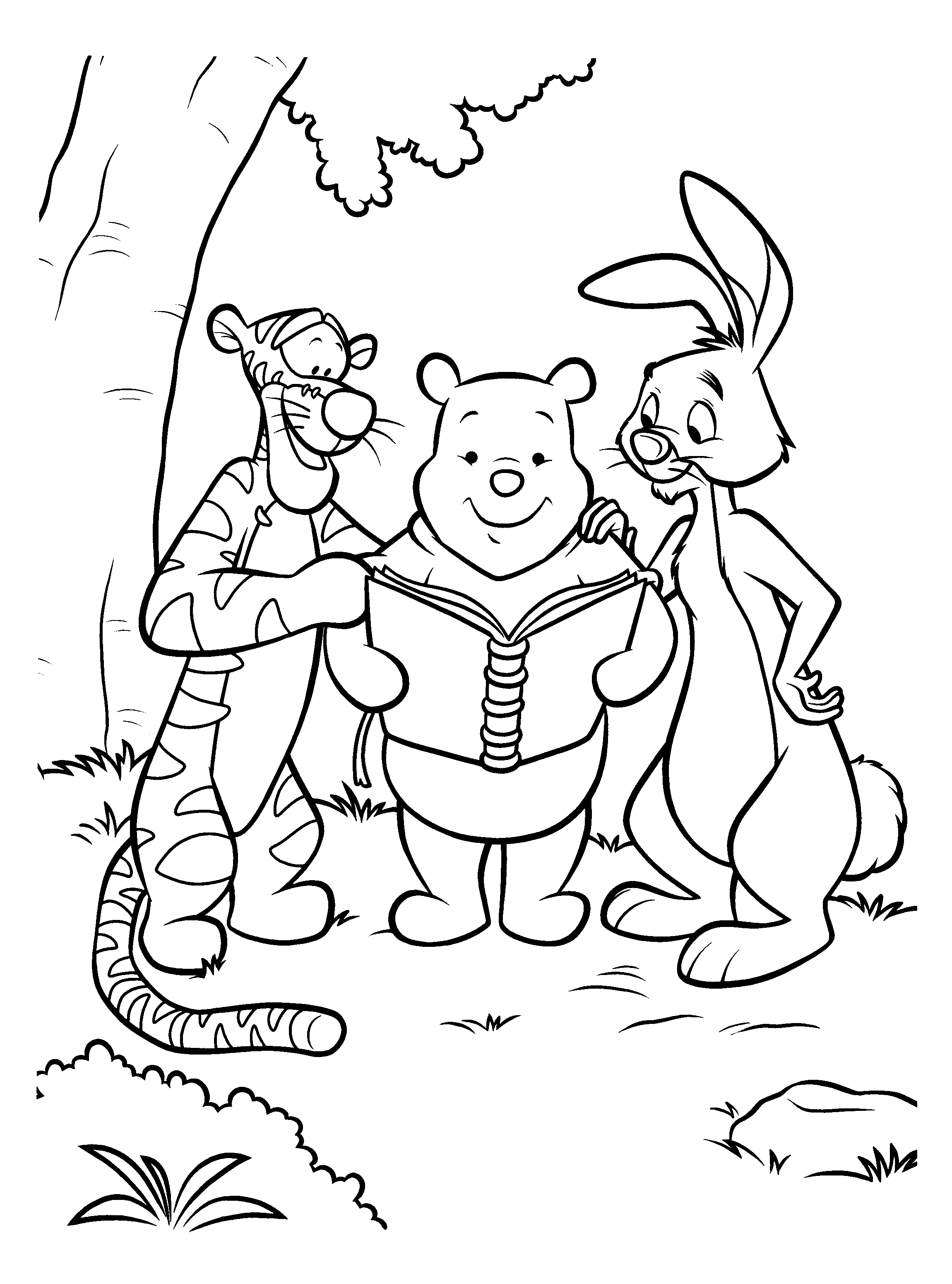 Winnie the pooh coloring pages