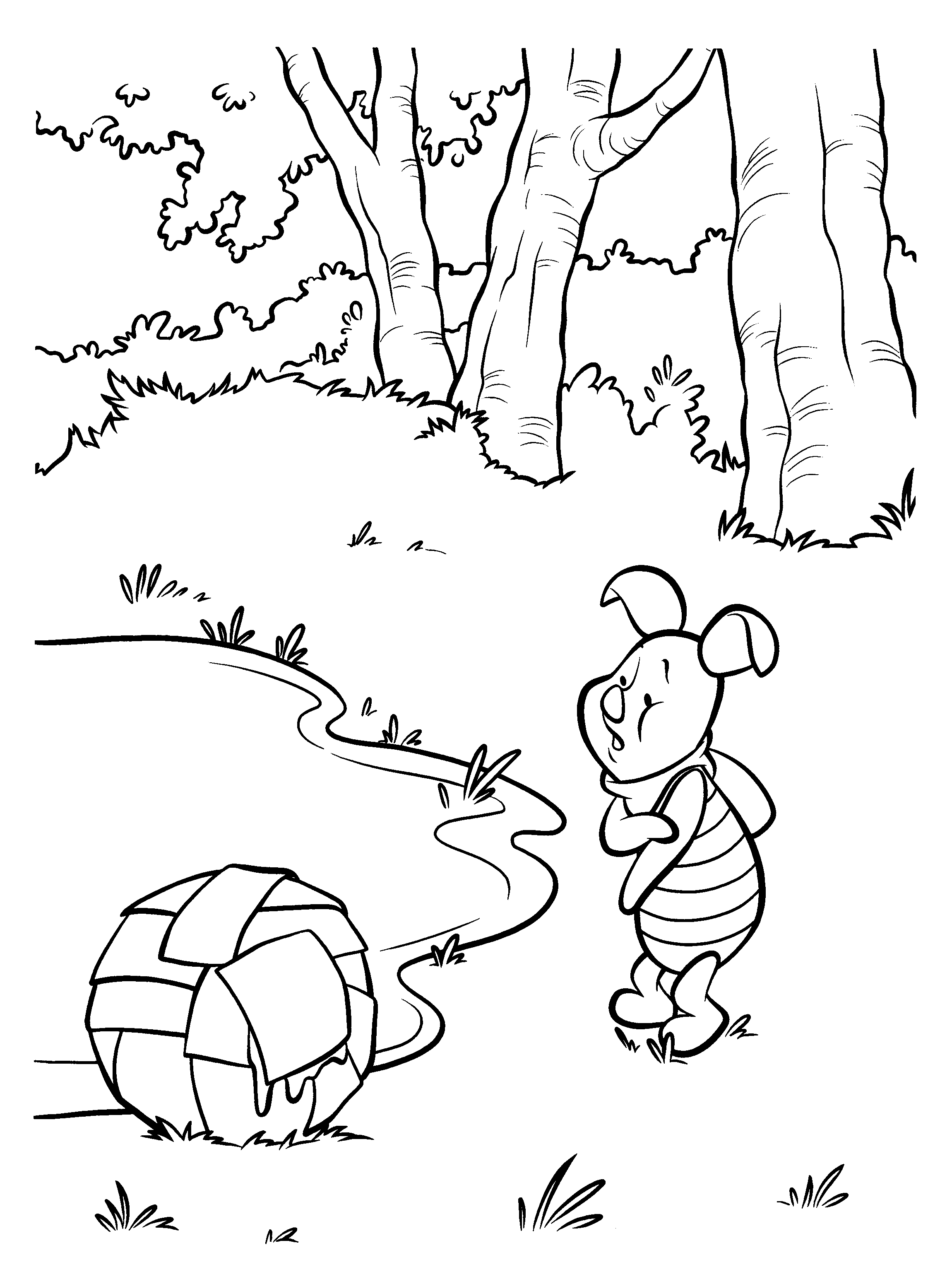 Winnie the pooh coloring pages