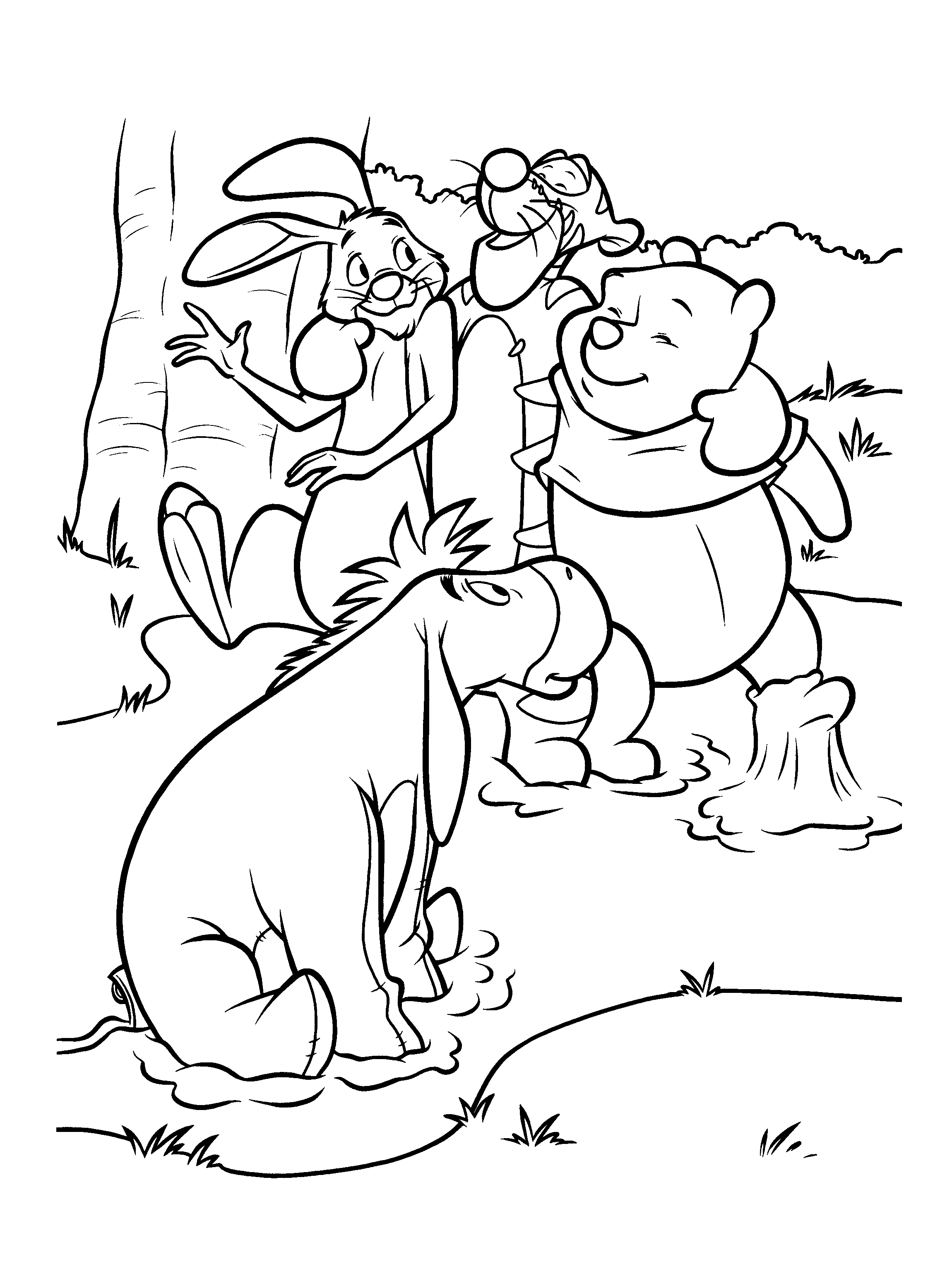 Winnie the pooh coloring pages