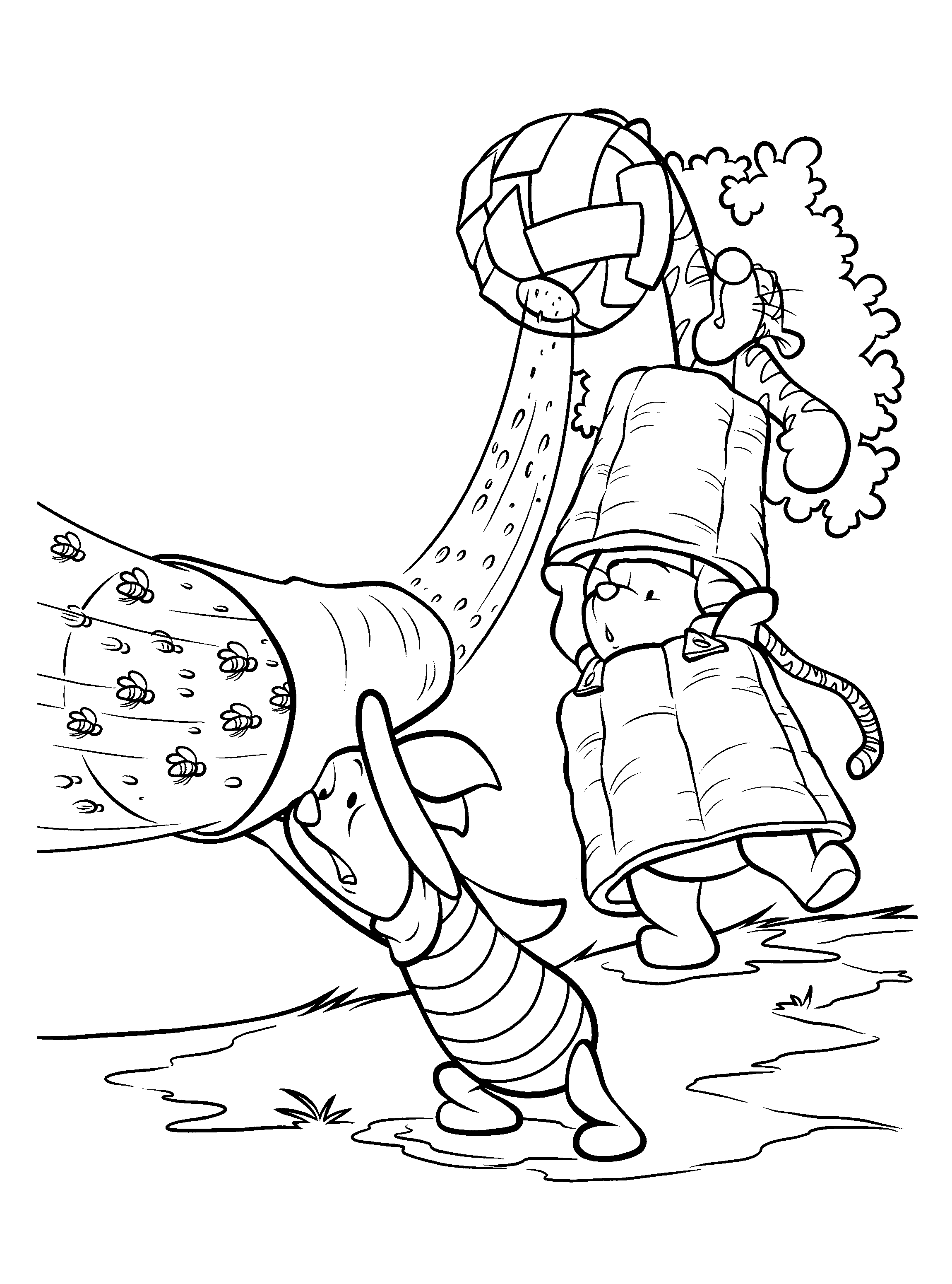 Winnie the pooh coloring pages