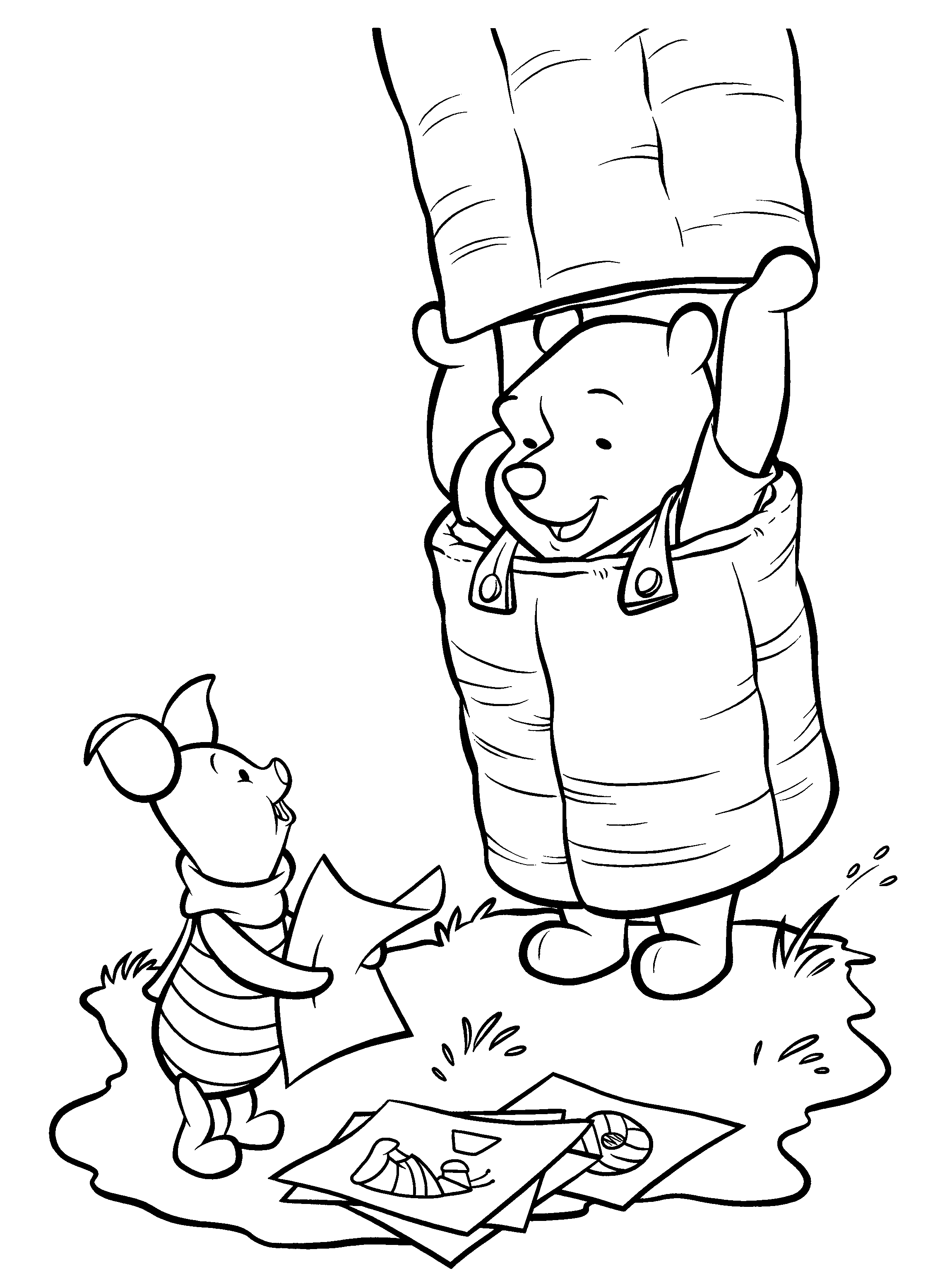 Winnie the pooh coloring pages