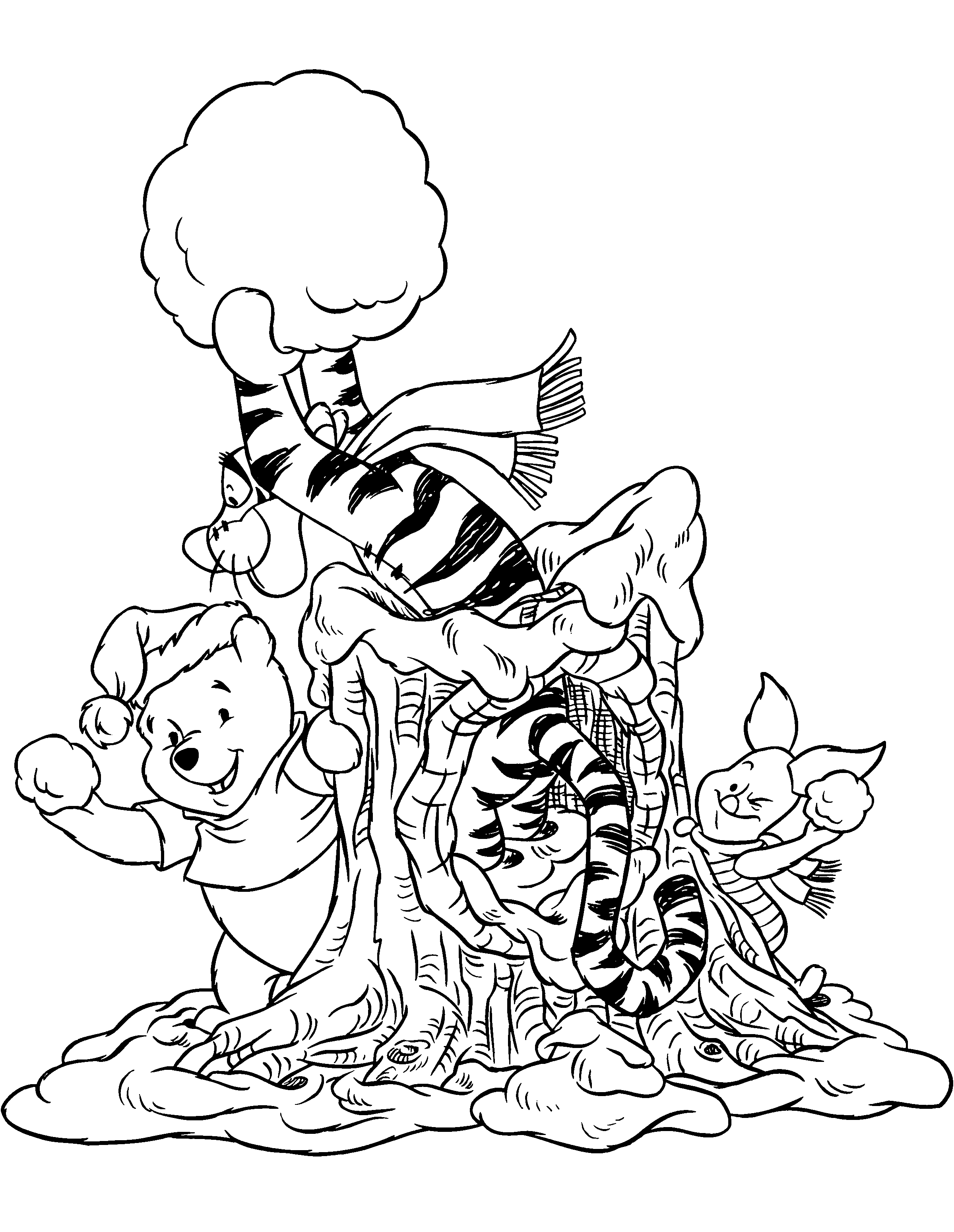 Winnie the pooh coloring pages