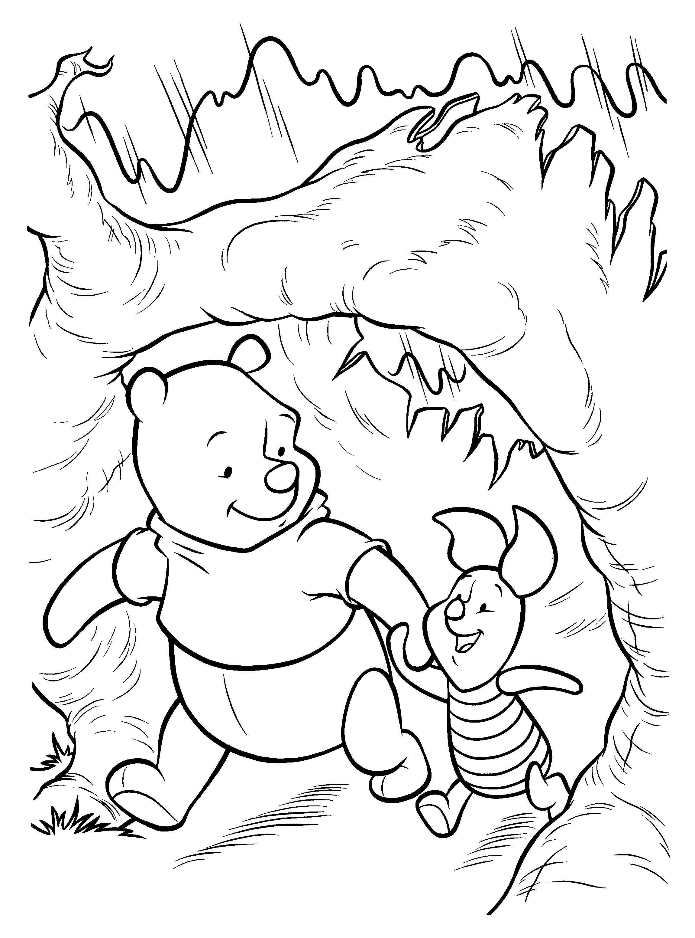 Winnie the pooh coloring pages