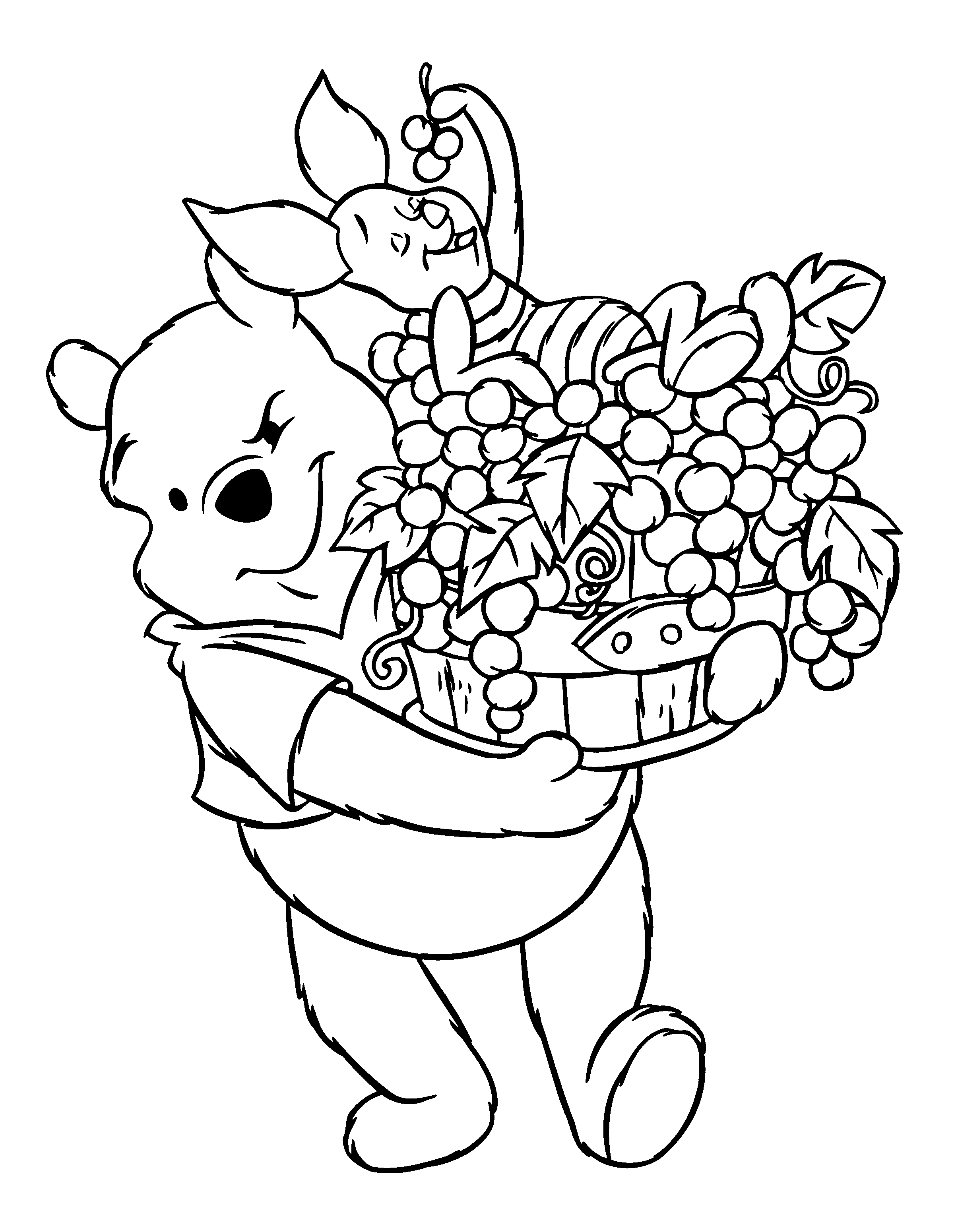 Winnie the pooh coloring pages