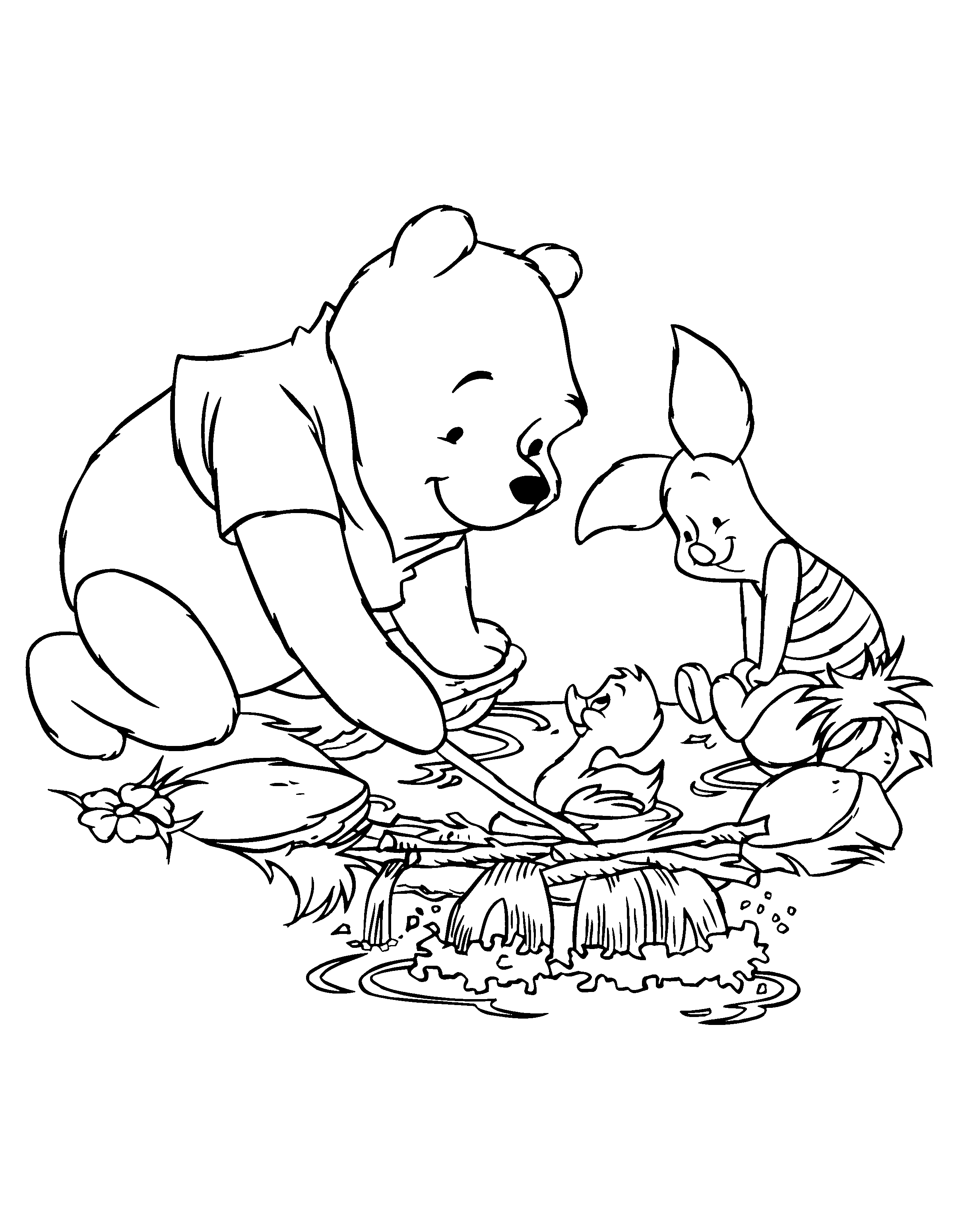 Winnie the pooh coloring pages