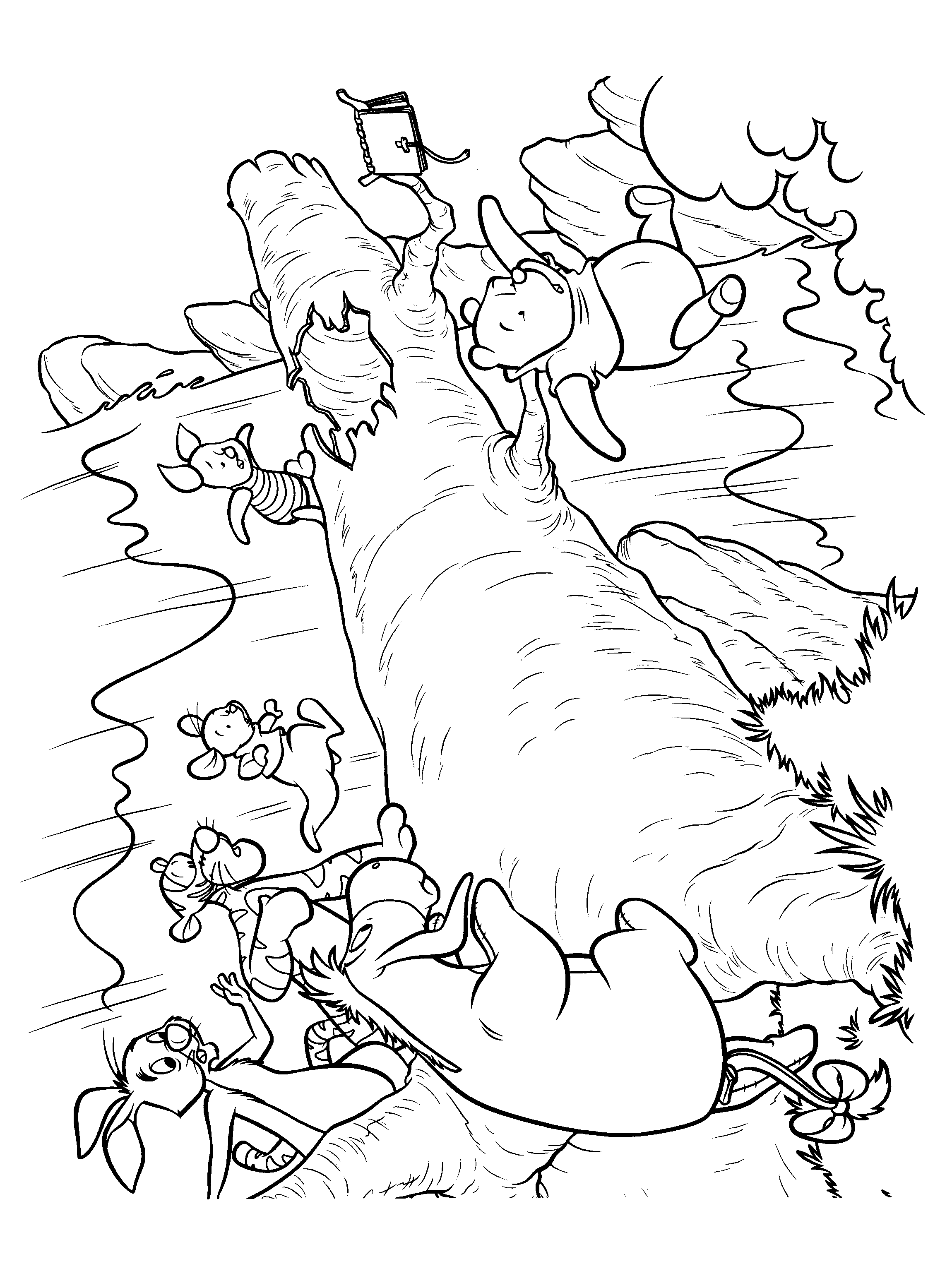 Winnie the pooh coloring pages