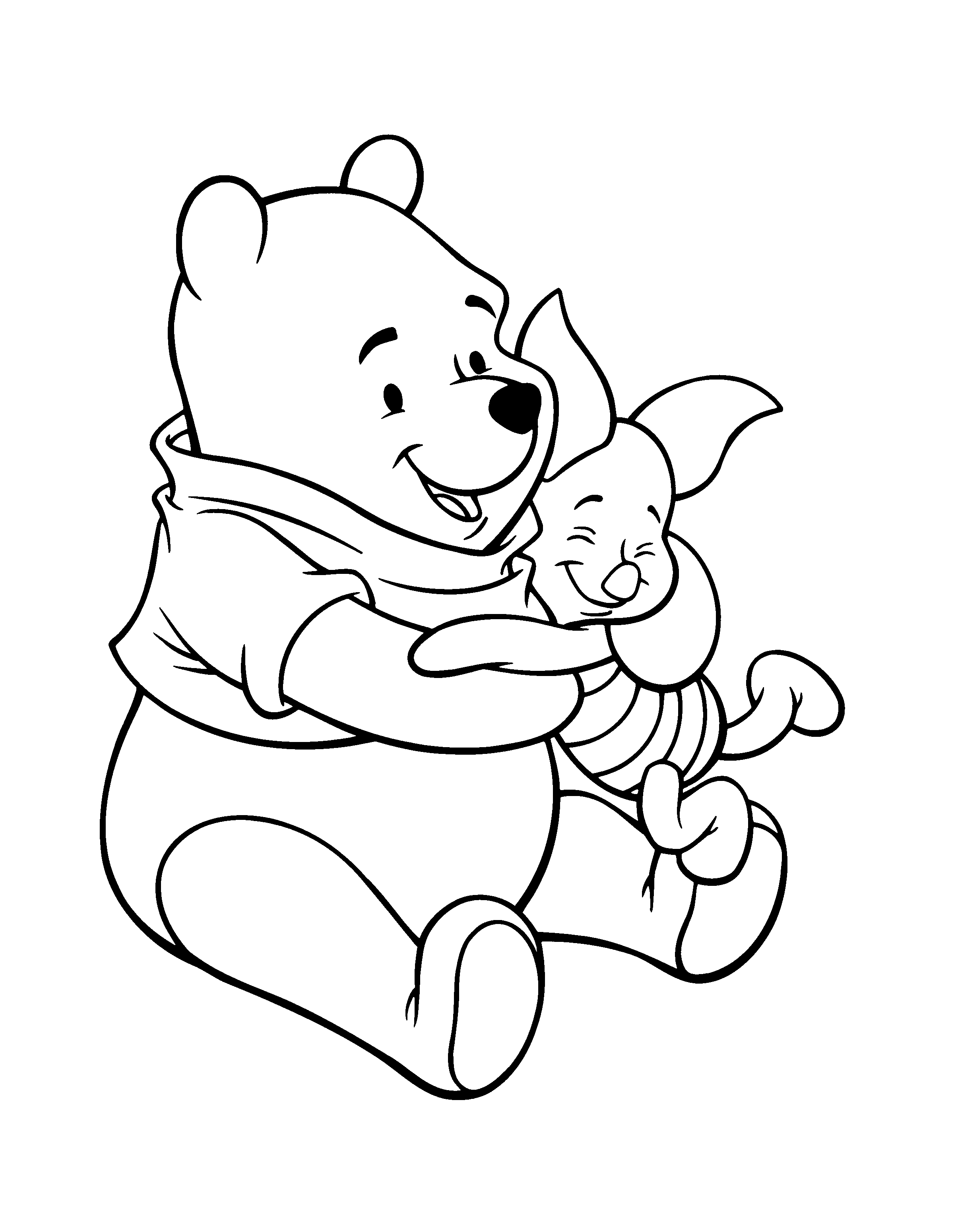Free Printable Baby Winnie The Pooh Coloring Pages jaijoellej2