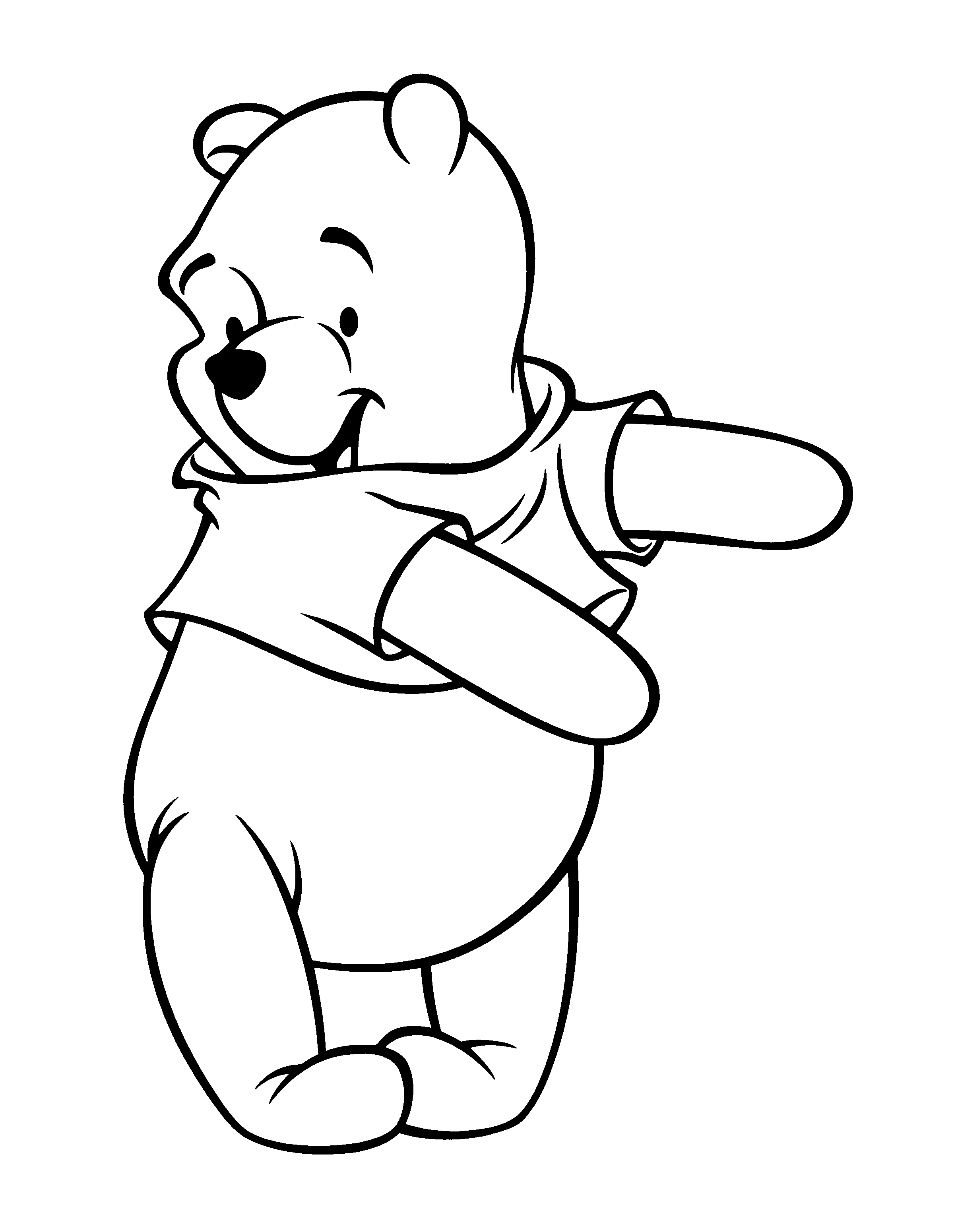 Winnie the pooh coloring pages