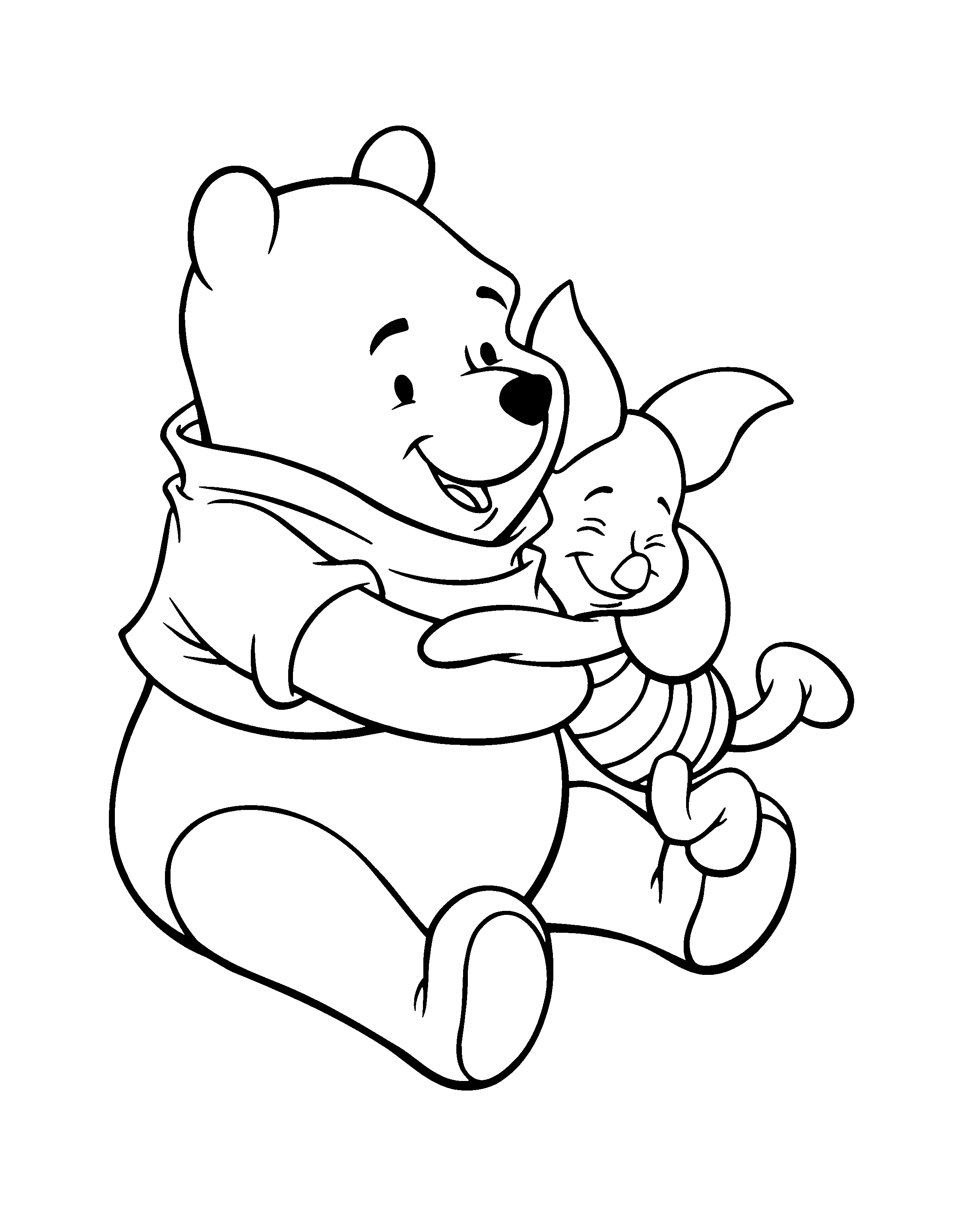 Winnie the pooh coloring pages