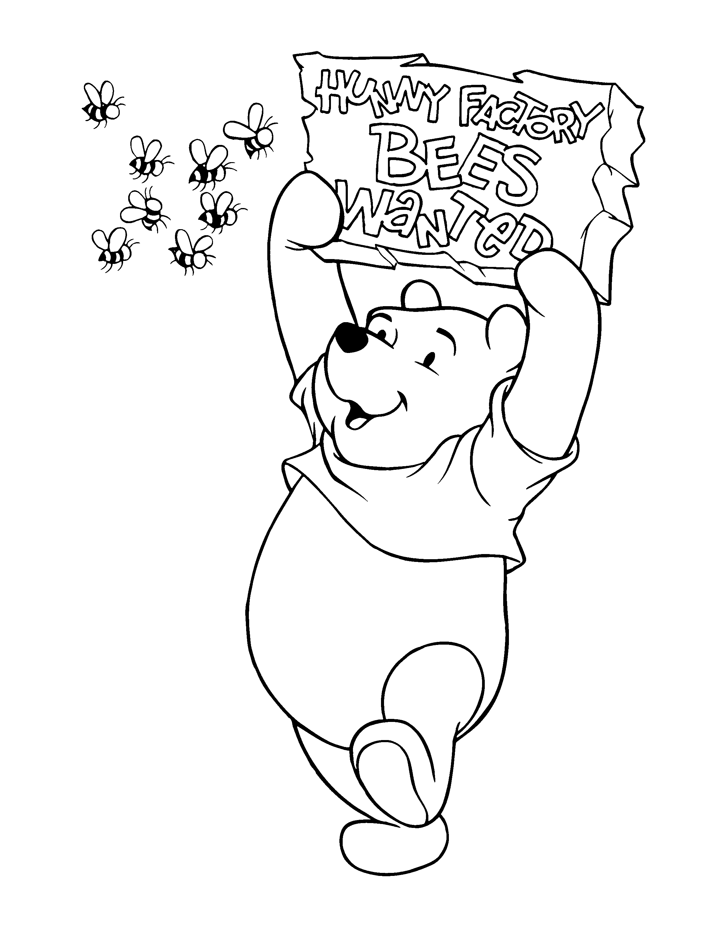 Winnie the pooh coloring pages