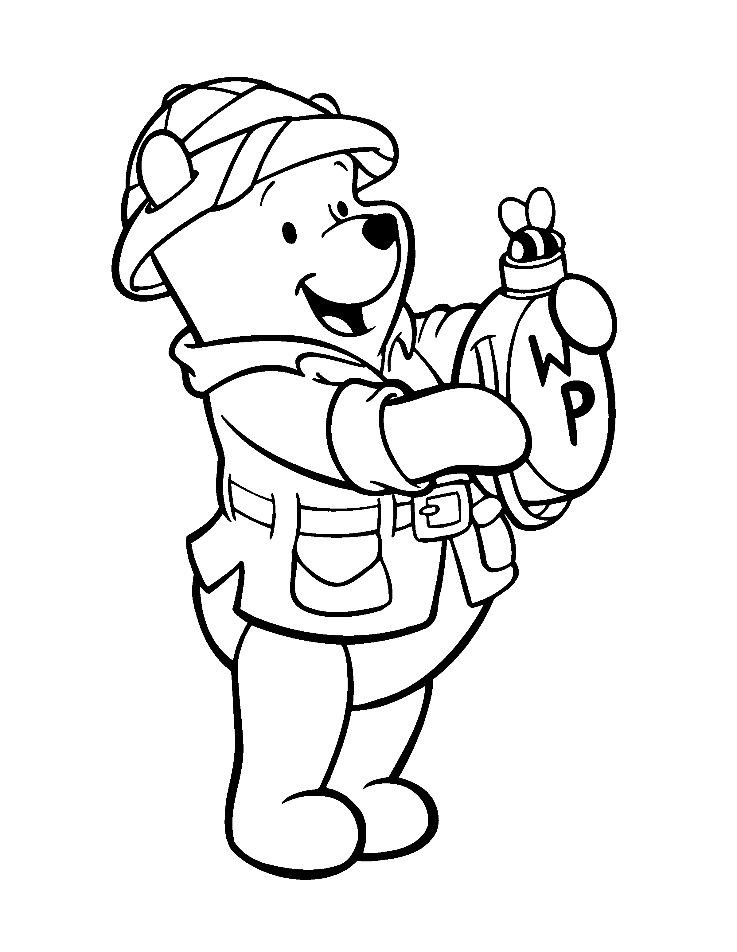 Winnie the pooh coloring pages