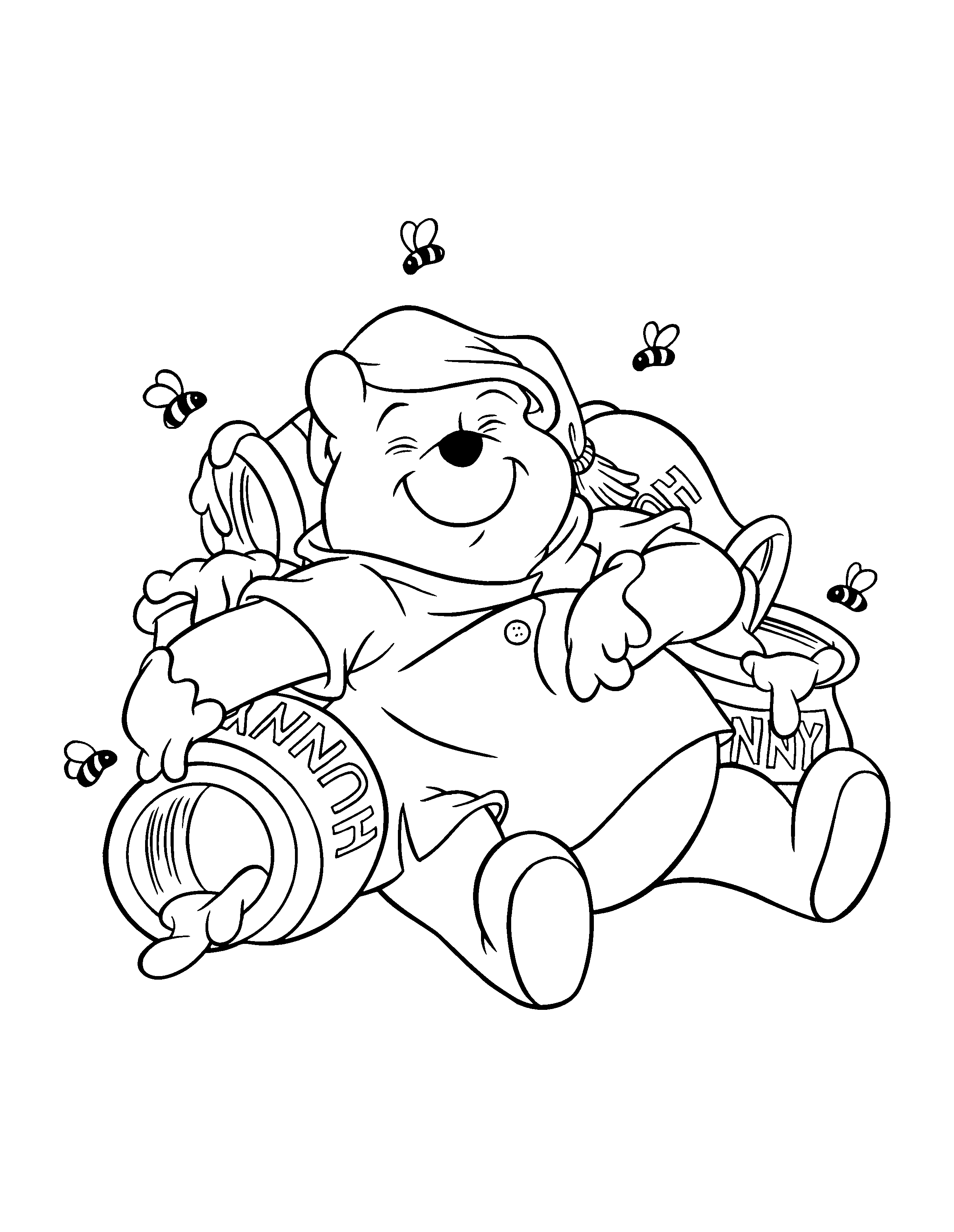 Winnie the pooh coloring pages