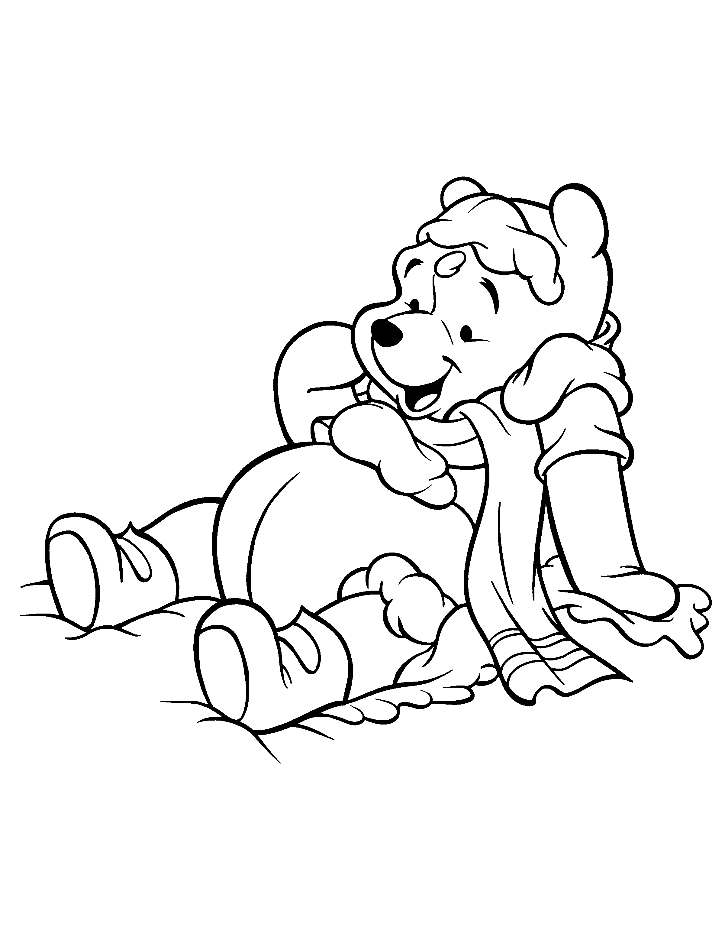 Winnie the pooh coloring pages