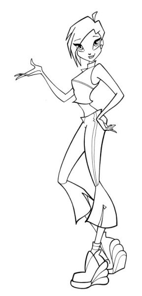 Winx coloring pages