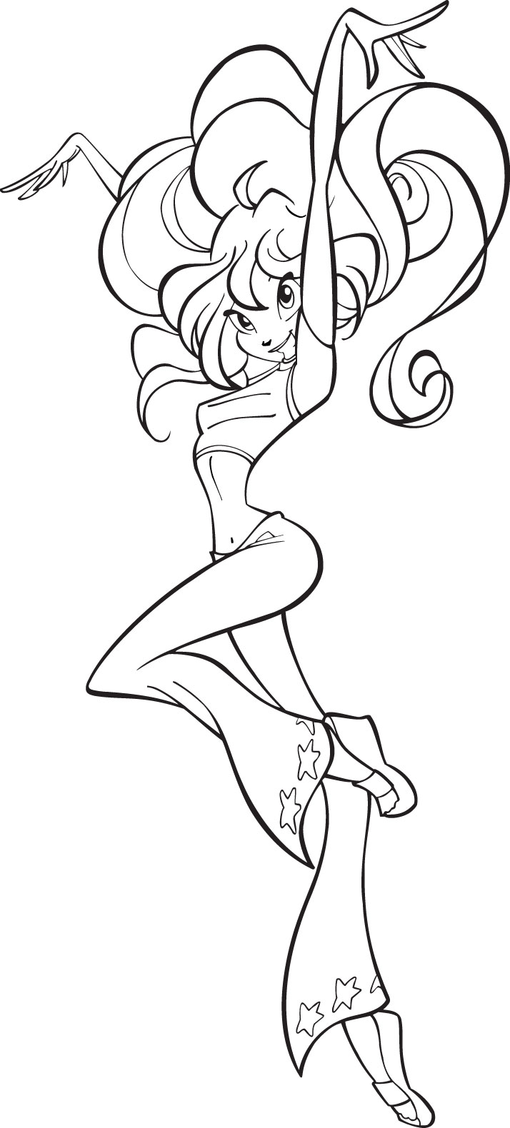 Winx coloring pages