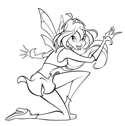 Winx coloring pages