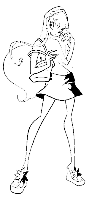 Winx coloring pages