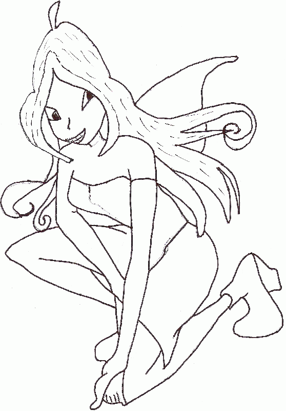 Winx coloring pages