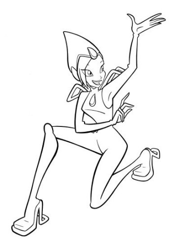 Winx coloring pages