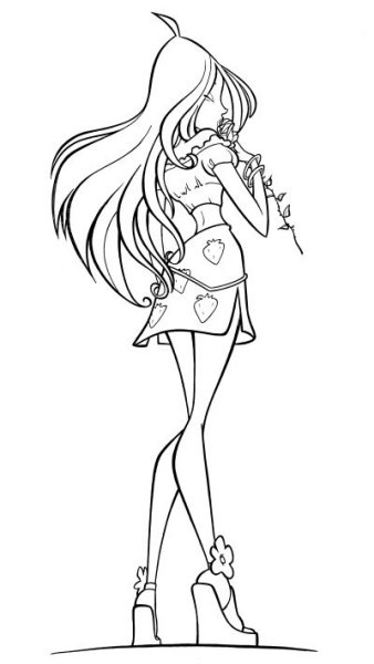 Winx coloring pages