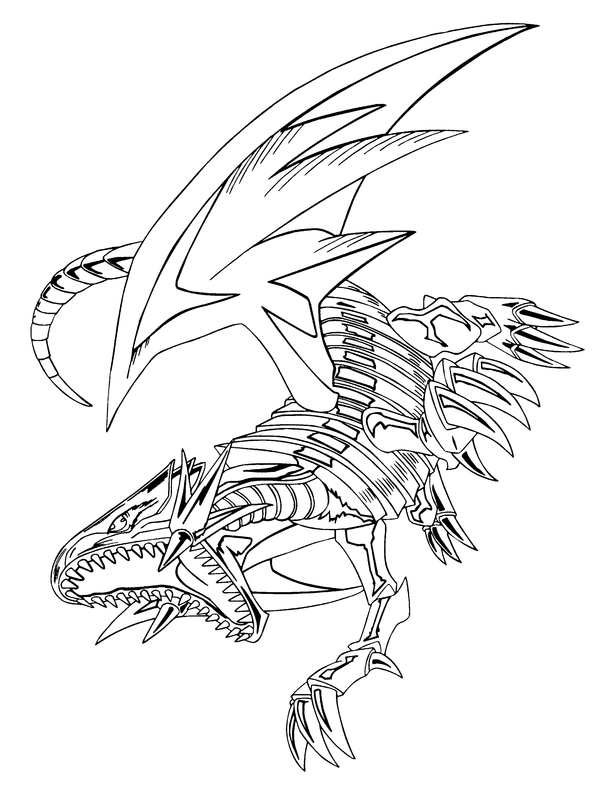 Yu gi oh coloring pages