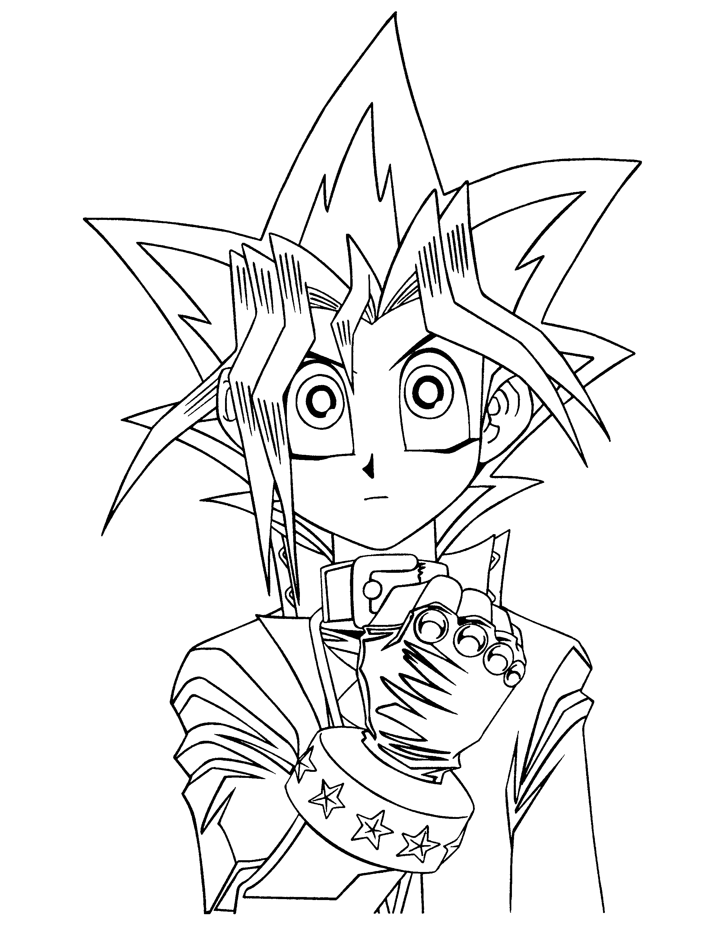 Yu gi oh coloring pages