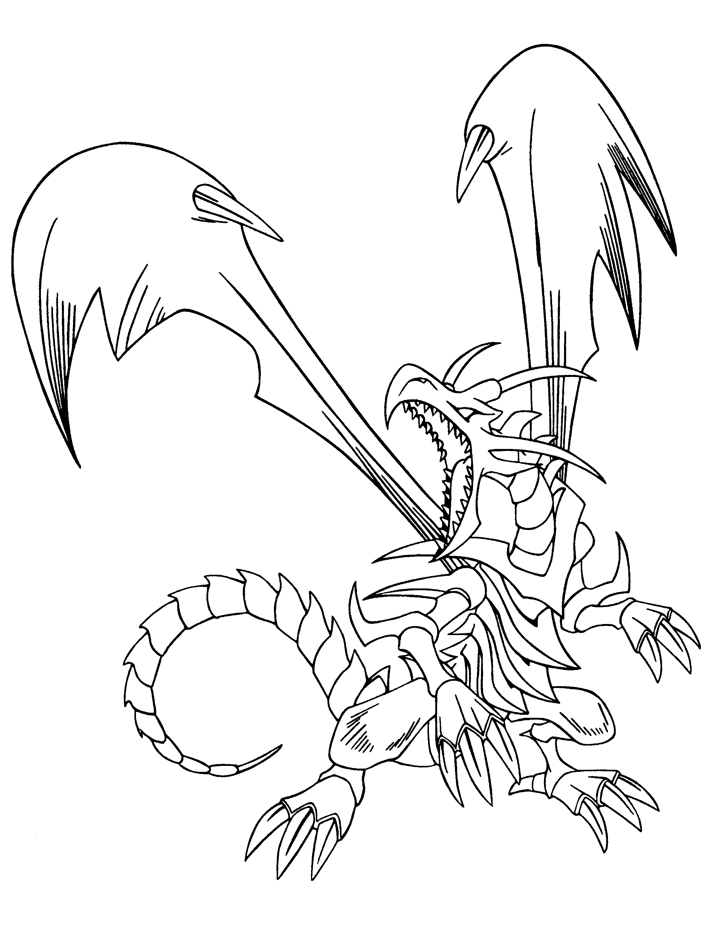 Yu gi oh coloring pages