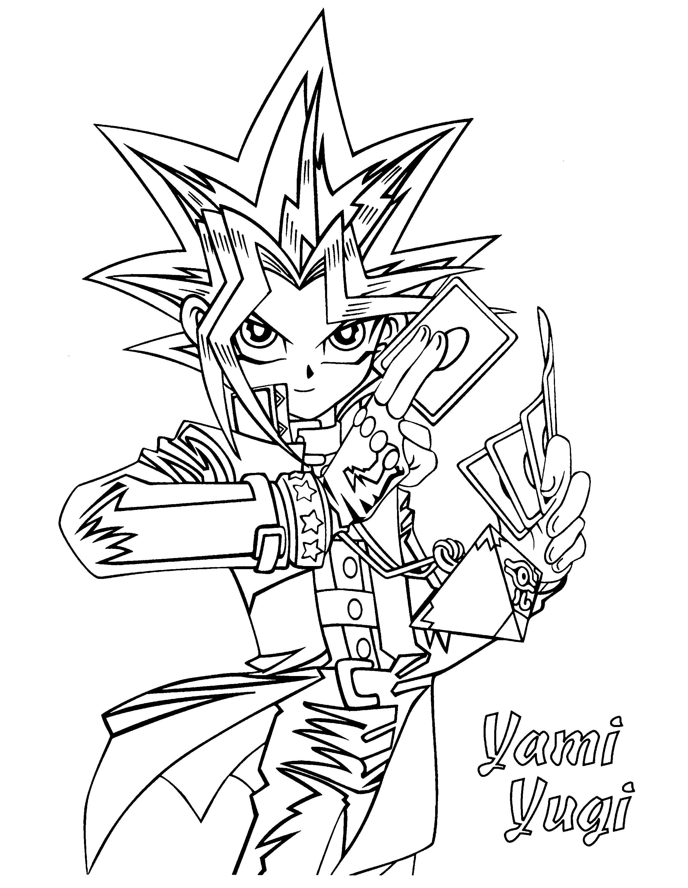 Desenhos De Personagem De Yu Gi Oh 3 Para Colorir E Imprimir Images And Photos Finder 