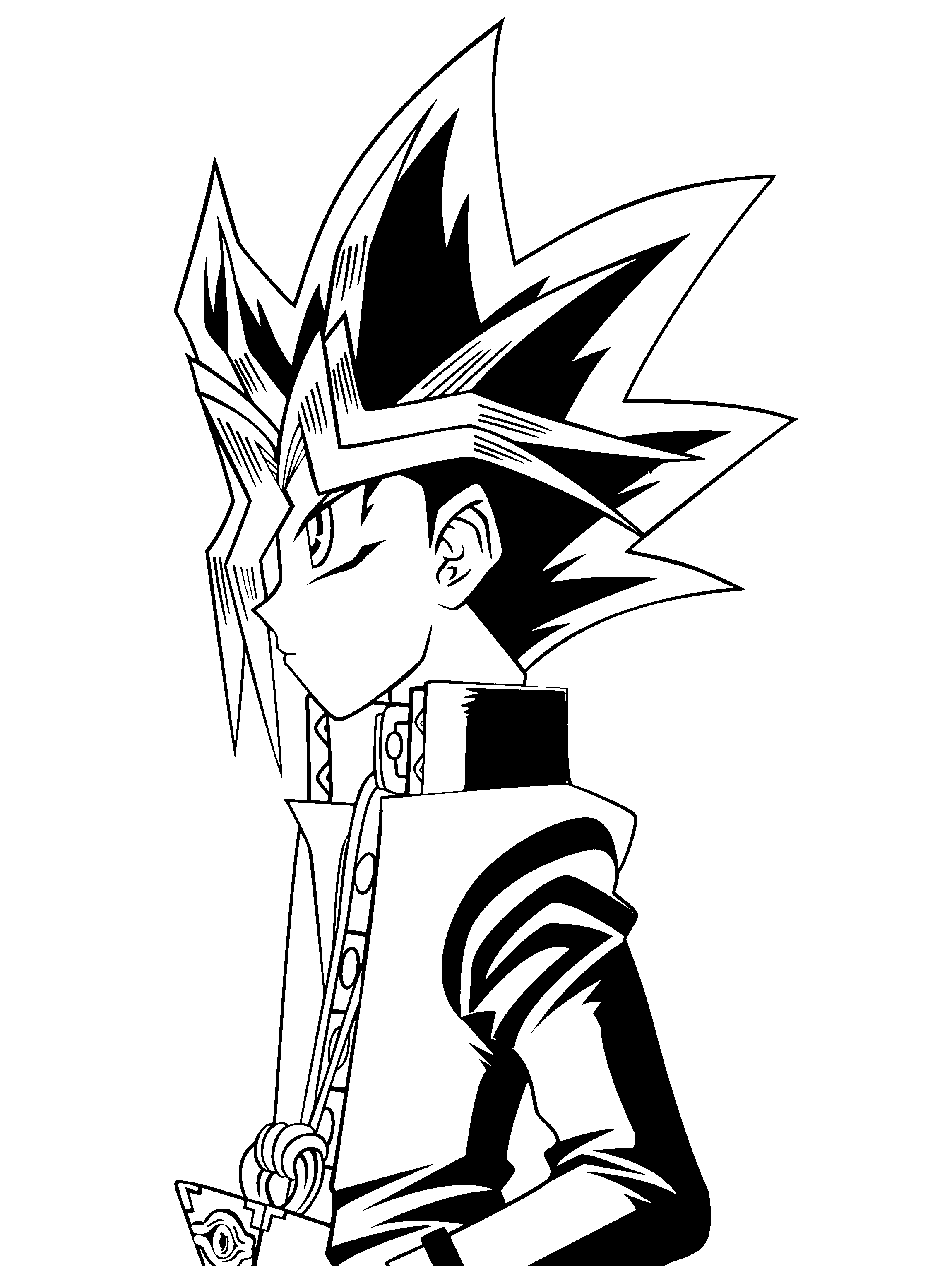 Yu gi oh coloring pages