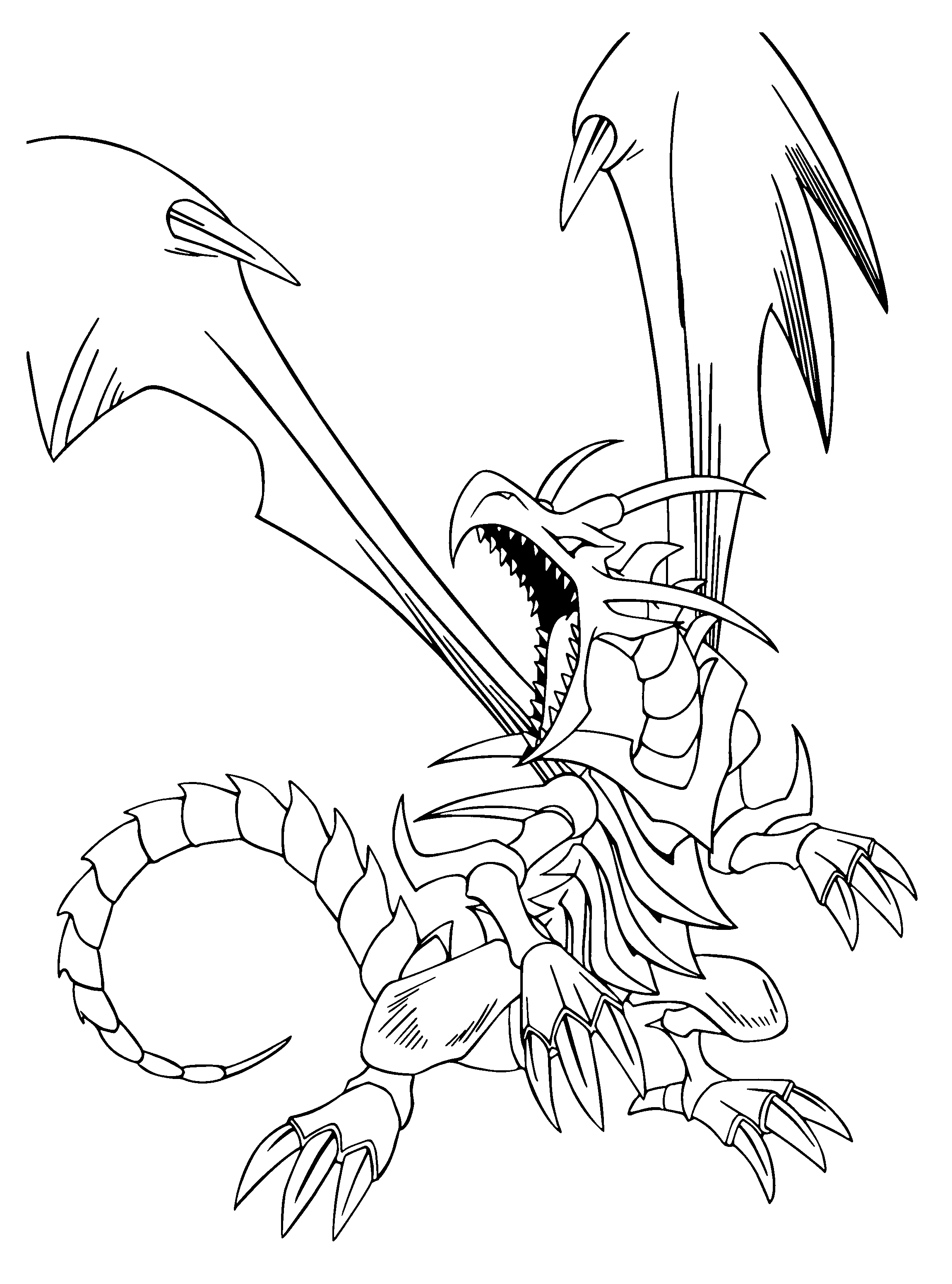 Yu gi oh coloring pages