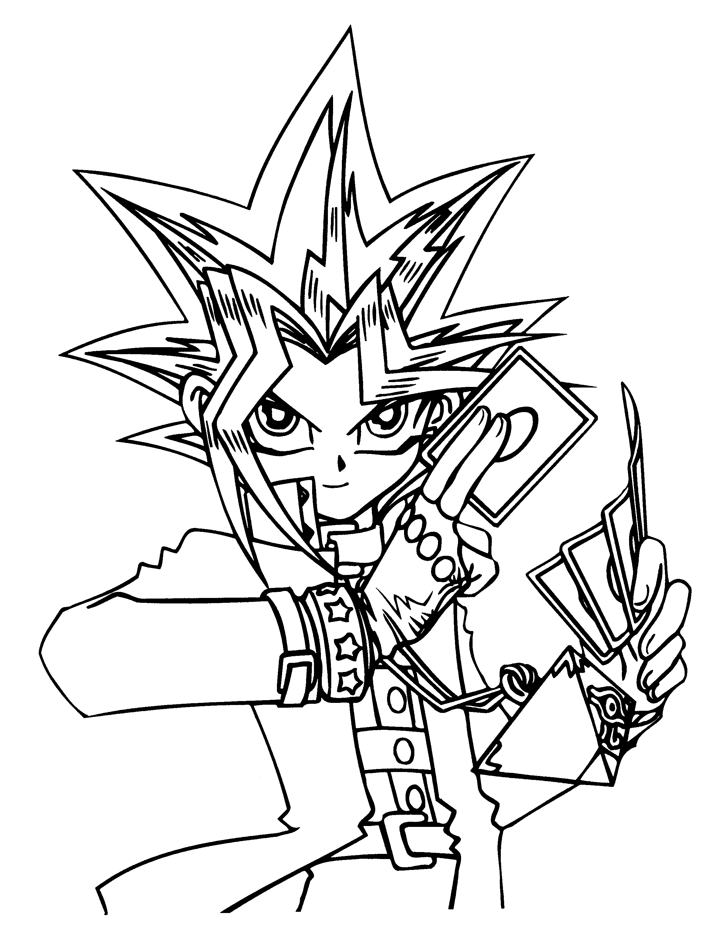 Yu gi oh coloring pages