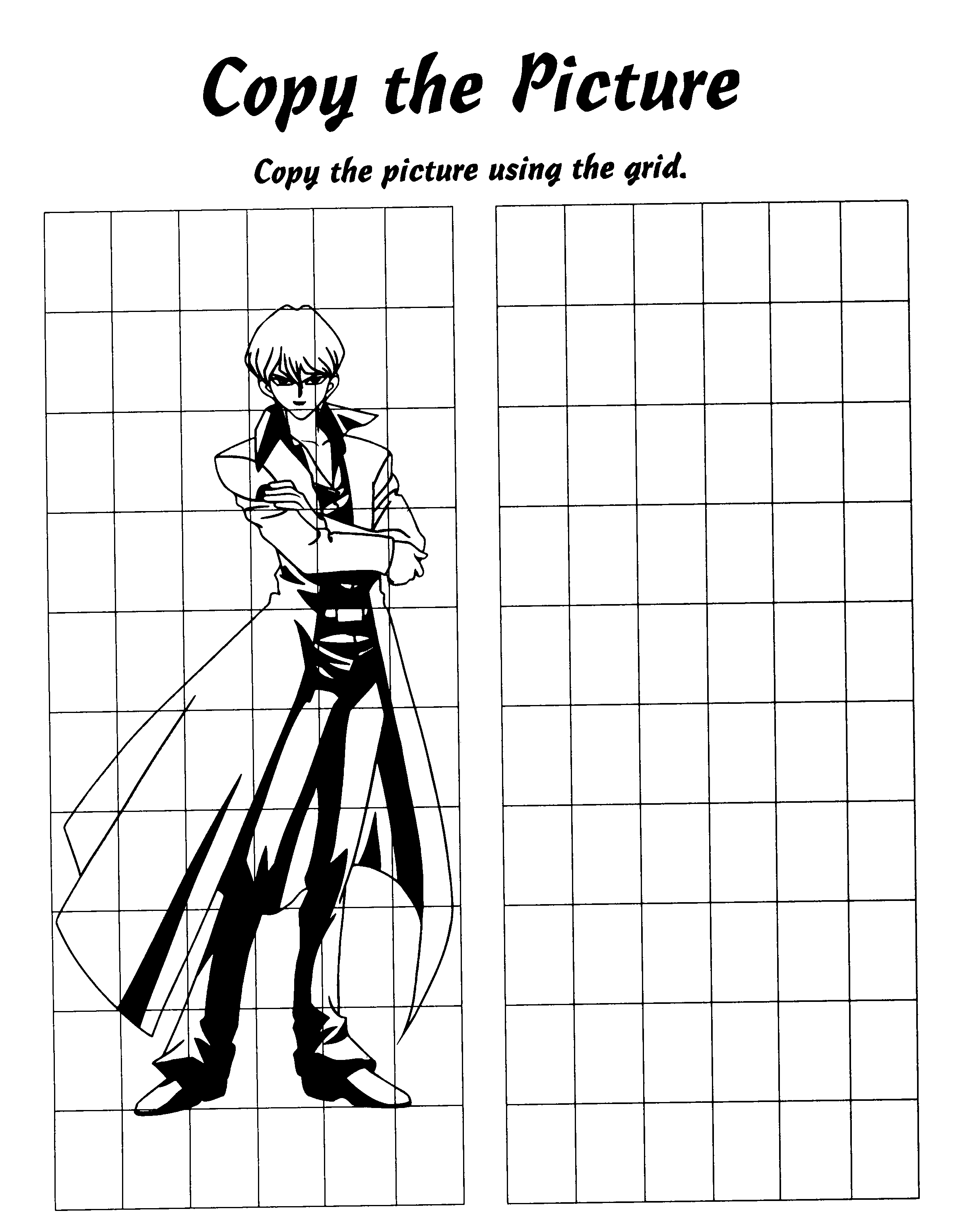 Yu gi oh coloring pages